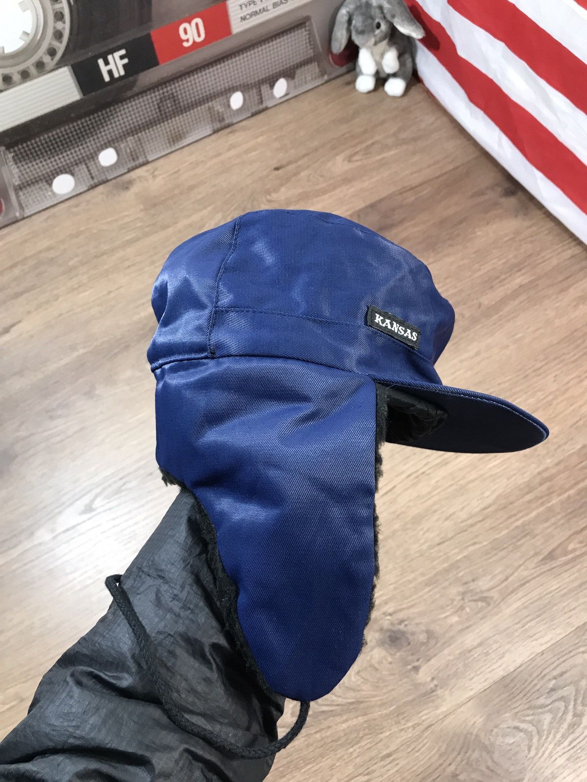 Vintage Vintage Kansas Ushanka Hat Size ONE SIZE - 1 Thumbnail