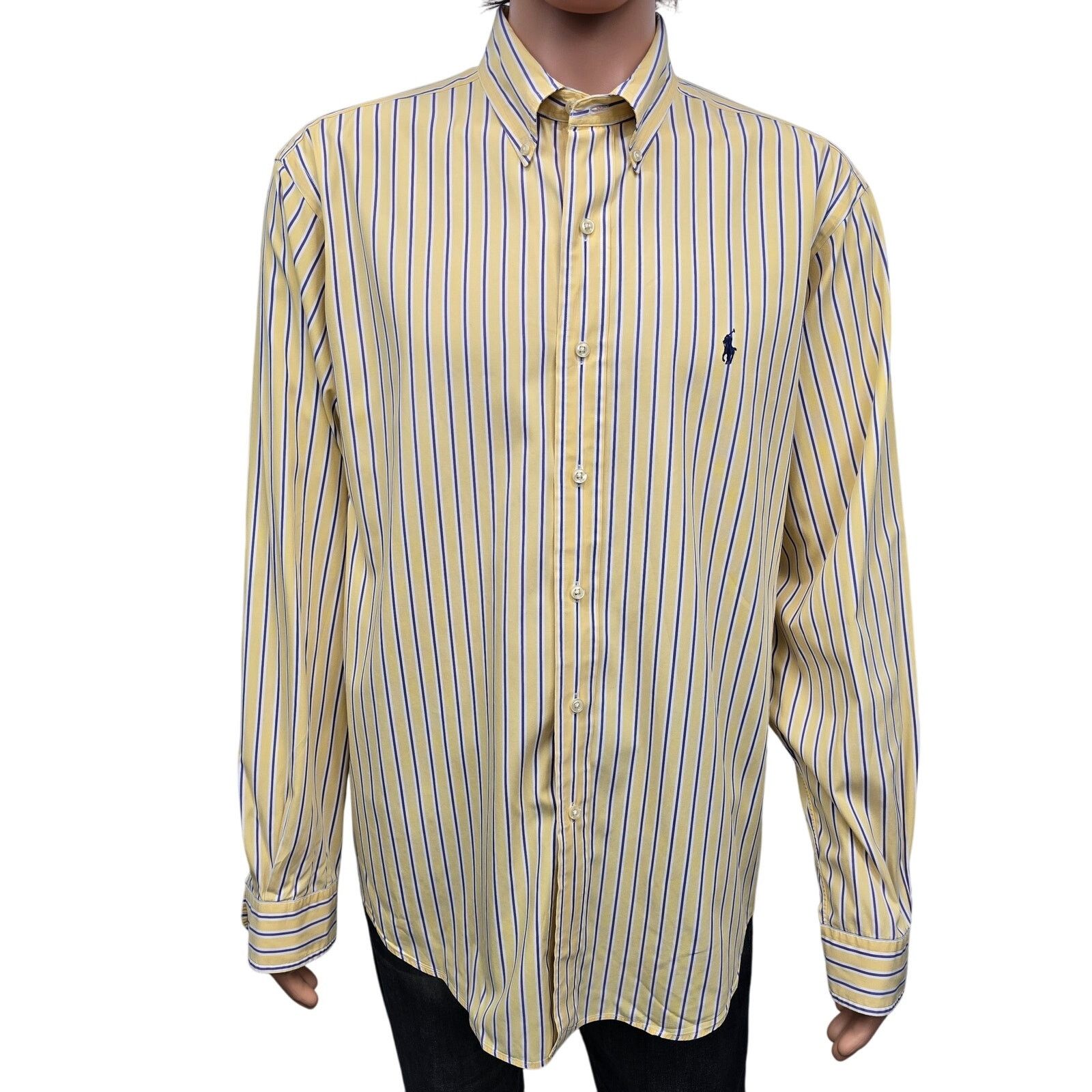 Ralph Lauren RALPH LAUREN Shirt Men XL Classic Fit Striped Button Down Size US XL / EU 56 / 4 - 4 Thumbnail