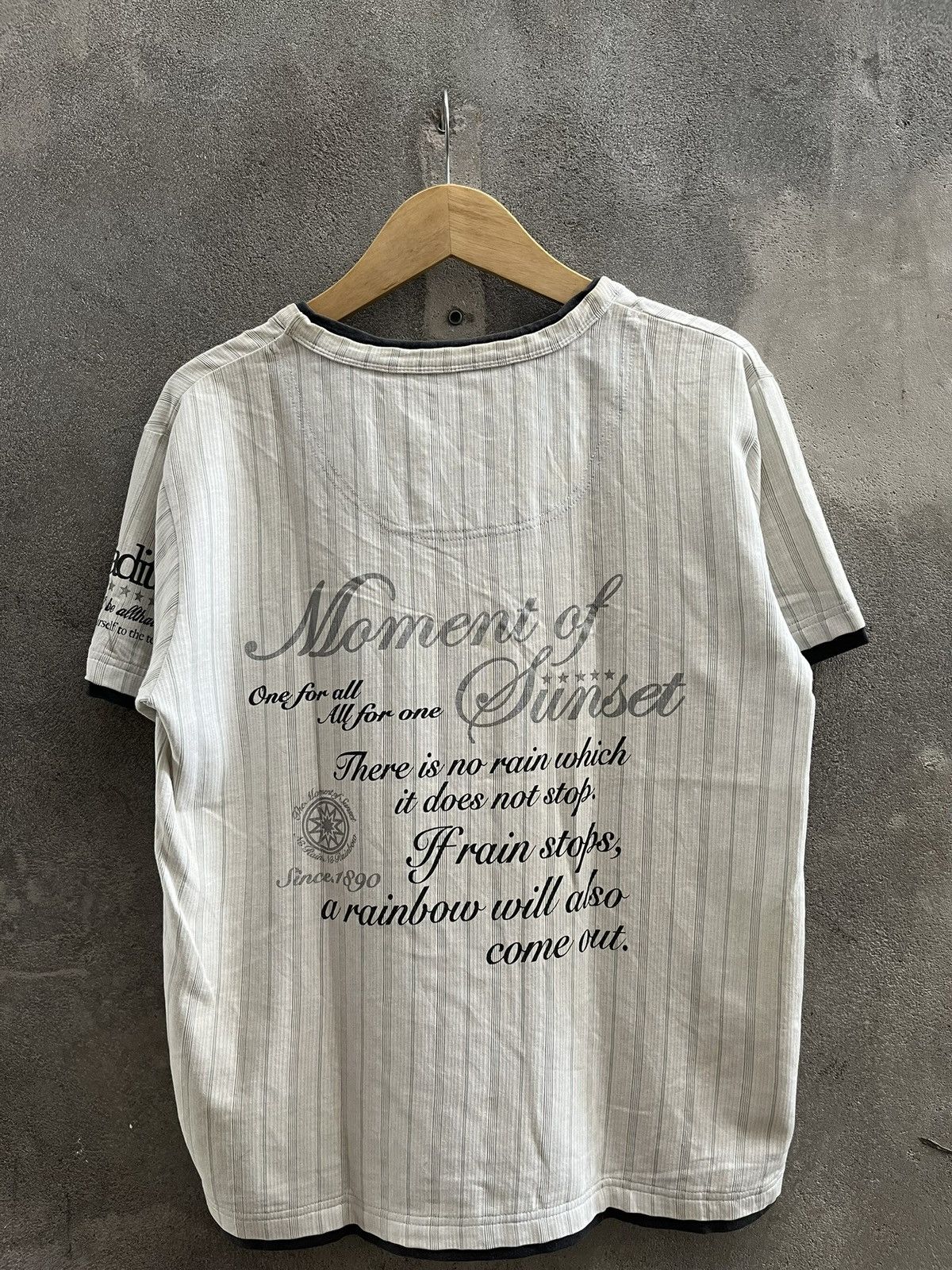 Japanese Brand Everlasting Typography Tee – Gothic Japan Retro Archive Size US L / EU 52-54 / 3 - 2 Thumbnail