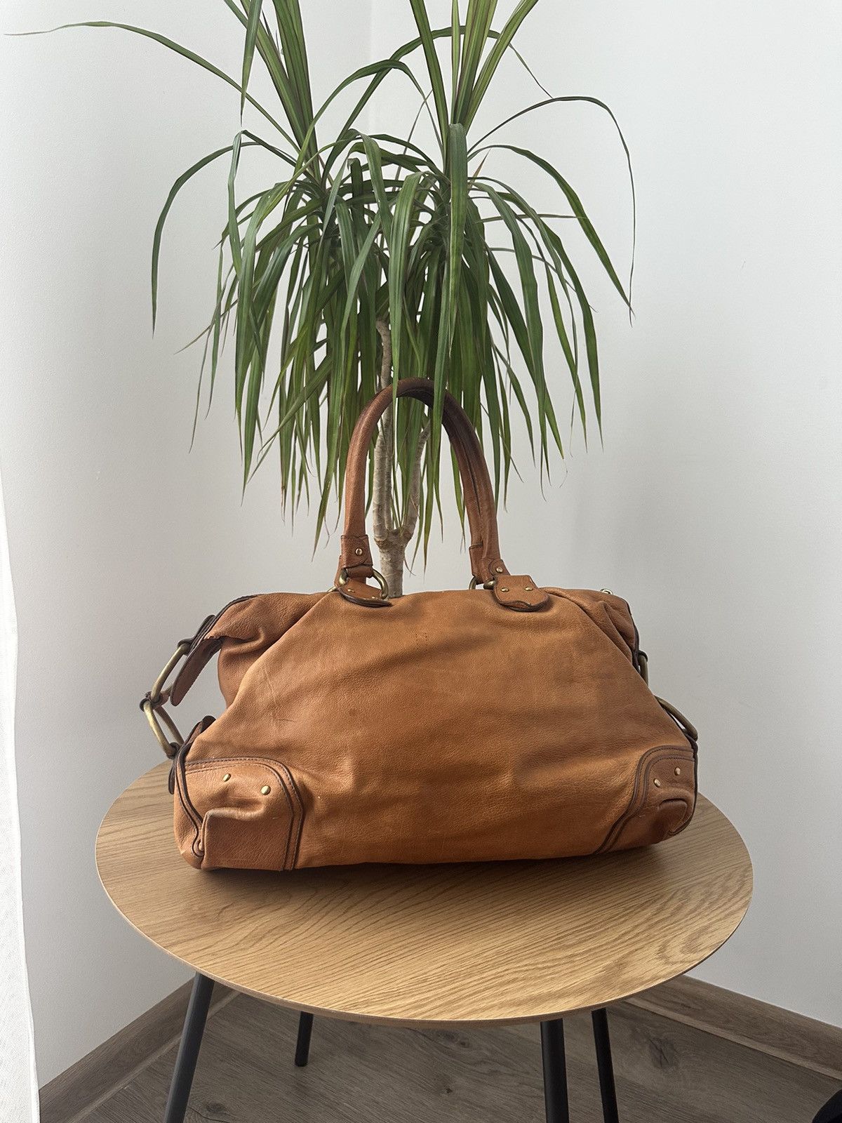 Bally Vintage Leather Bally Brown Shoulders Faded Bag Size ONE SIZE - 11 Thumbnail