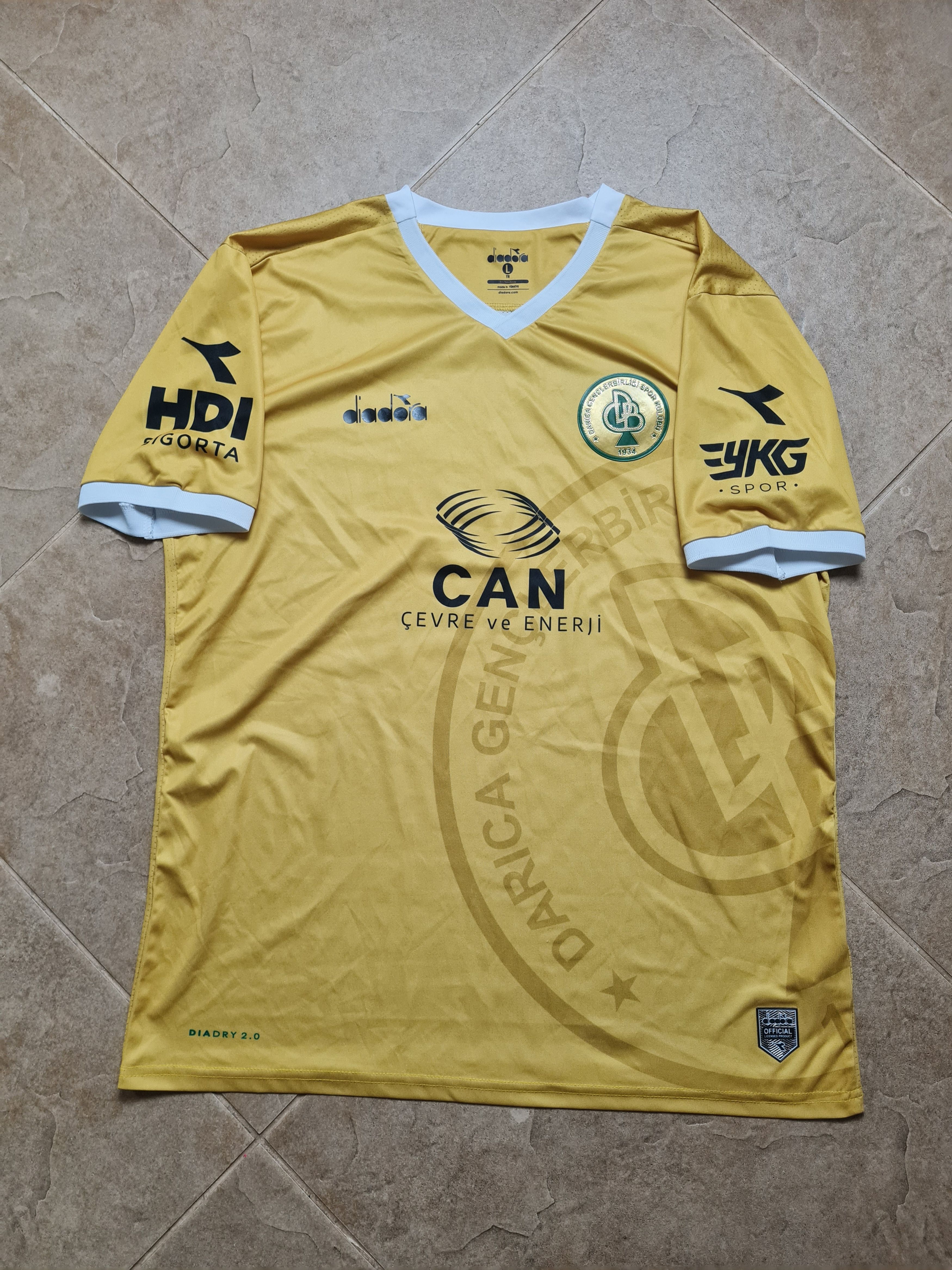Diadora Football Jersey Diadora Darica Genclerbirligi 2021 Away Size US L / EU 52-54 / 3 - 6 Thumbnail