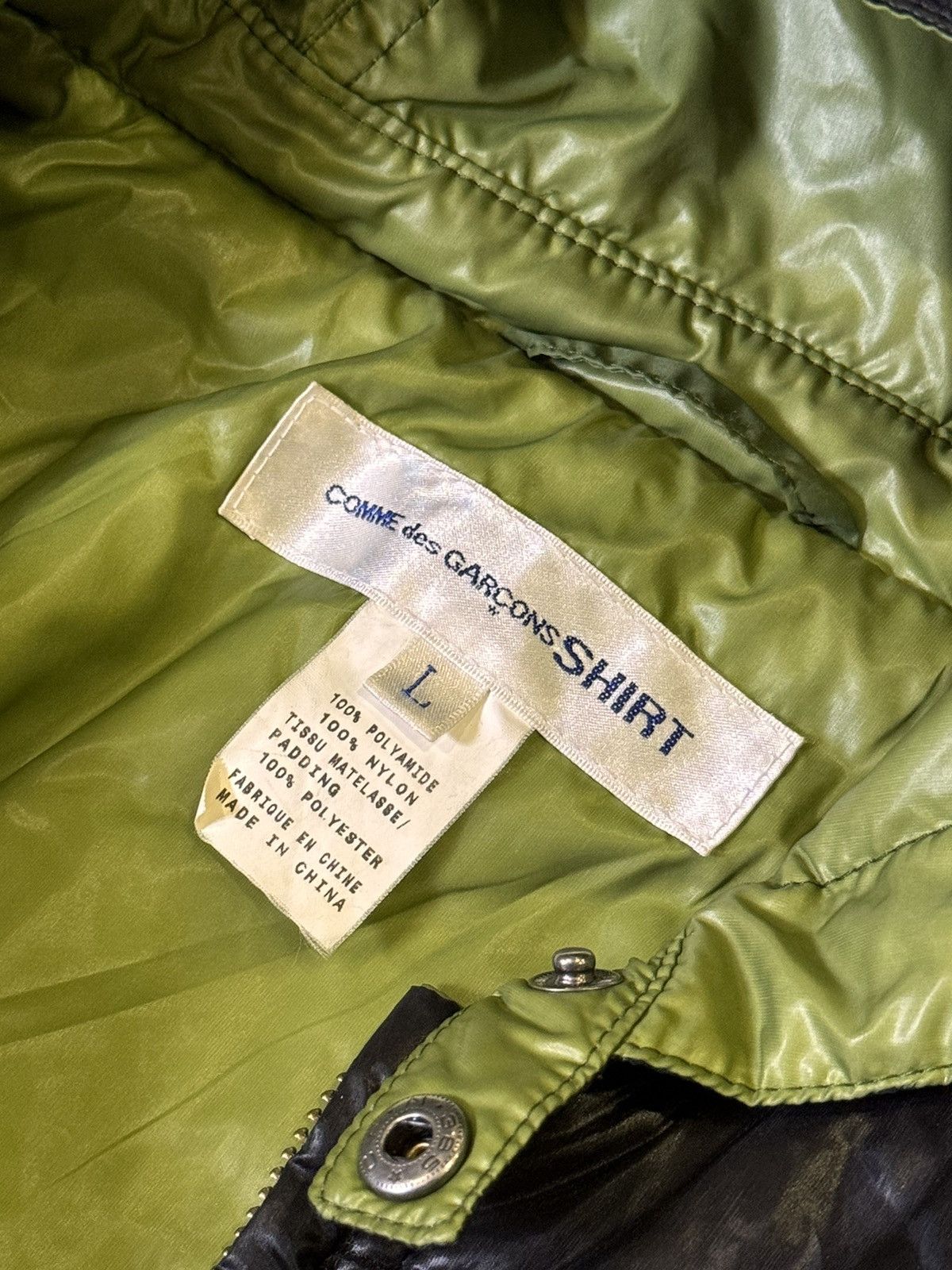 Comme des Garcons Cdg - Reversible Nylon Jacket - Black&Green Cw Size US L / EU 52-54 / 3 - 12 Thumbnail