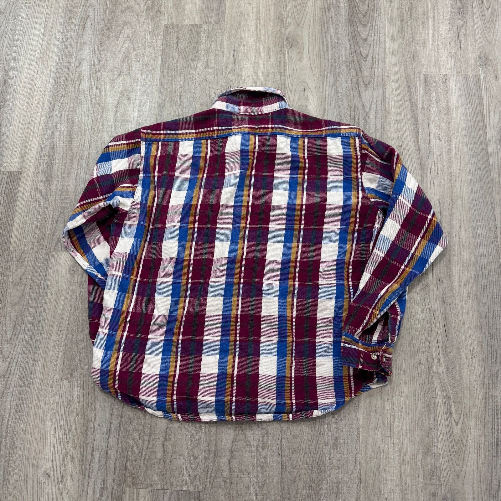Vintage Vintage 417 Van Heusen Flannel Shirt Men's Extra Large XL Size US XL / EU 56 / 4 - 5 Thumbnail