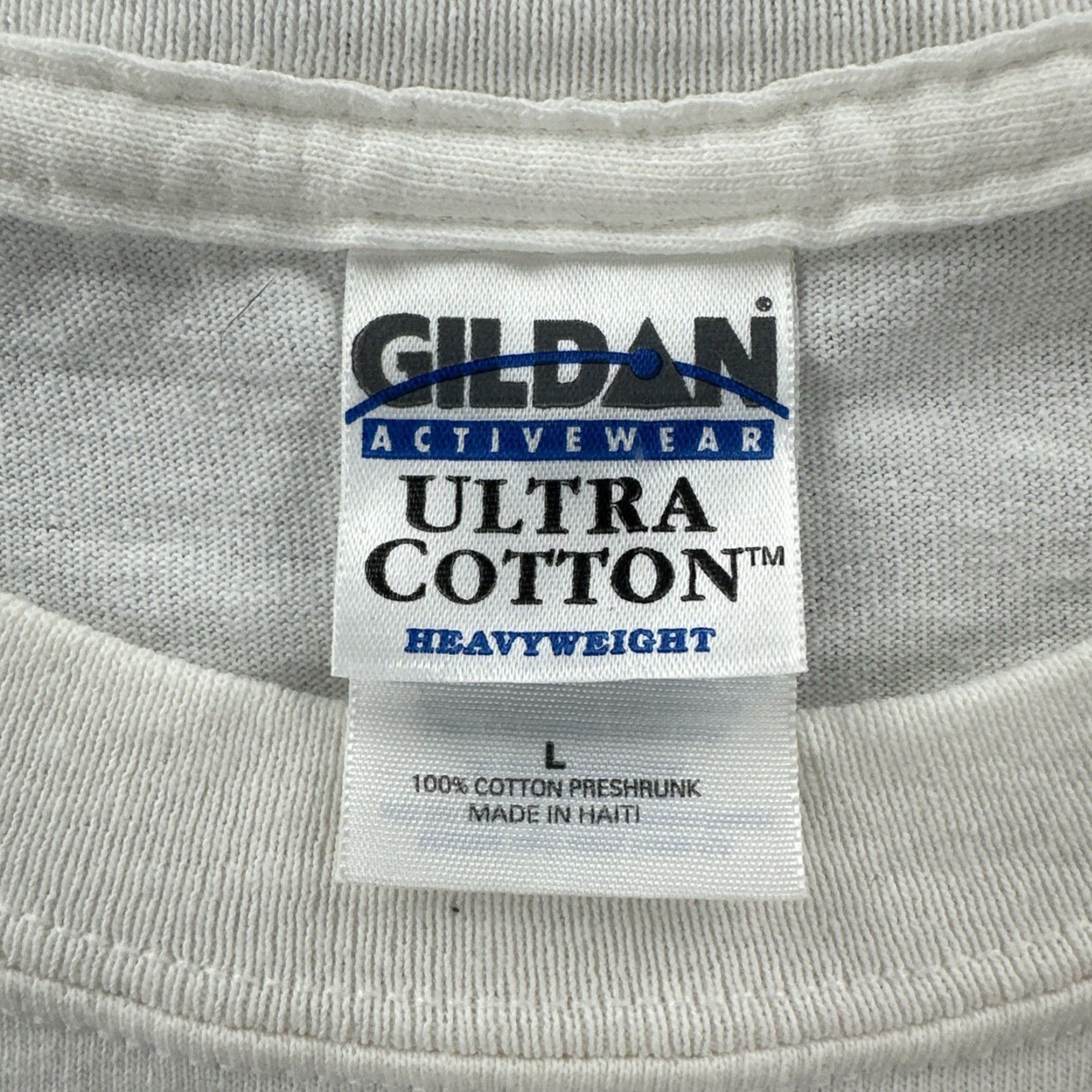 Gildan VINTAGE Gildan Shirt Crown Royal Alcohol Promo Logo Tee Men’s Large White 90s USA Mens Size US L / EU 52-54 / 3 - 7 Thumbnail