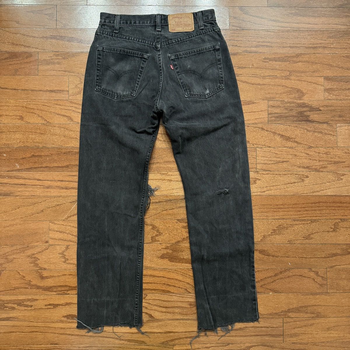 Levi's Levi’s 505 /Black Made in CANADA / W30 Size US 30 / EU 46 - 1 Thumbnail