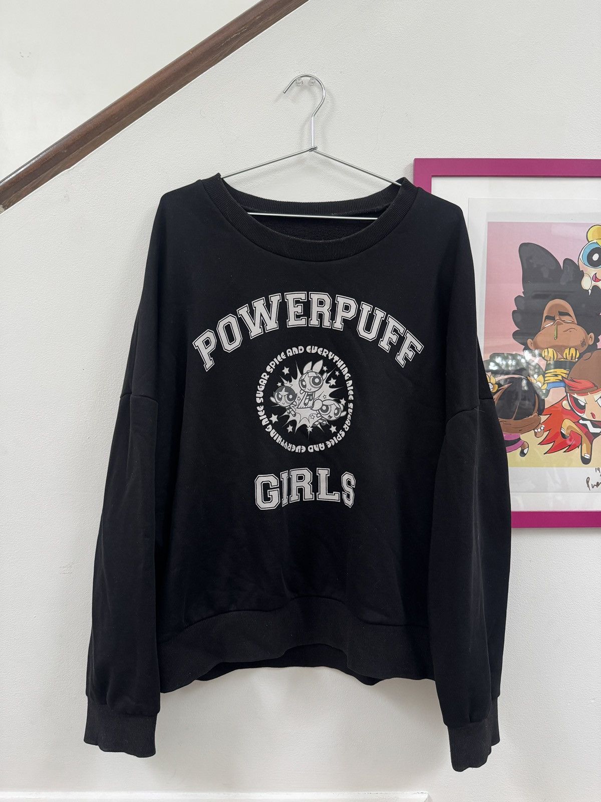 Cartoon Network POWERPUFF GIRLS CREWNECK Size US L / EU 52-54 / 3 - 1 Thumbnail