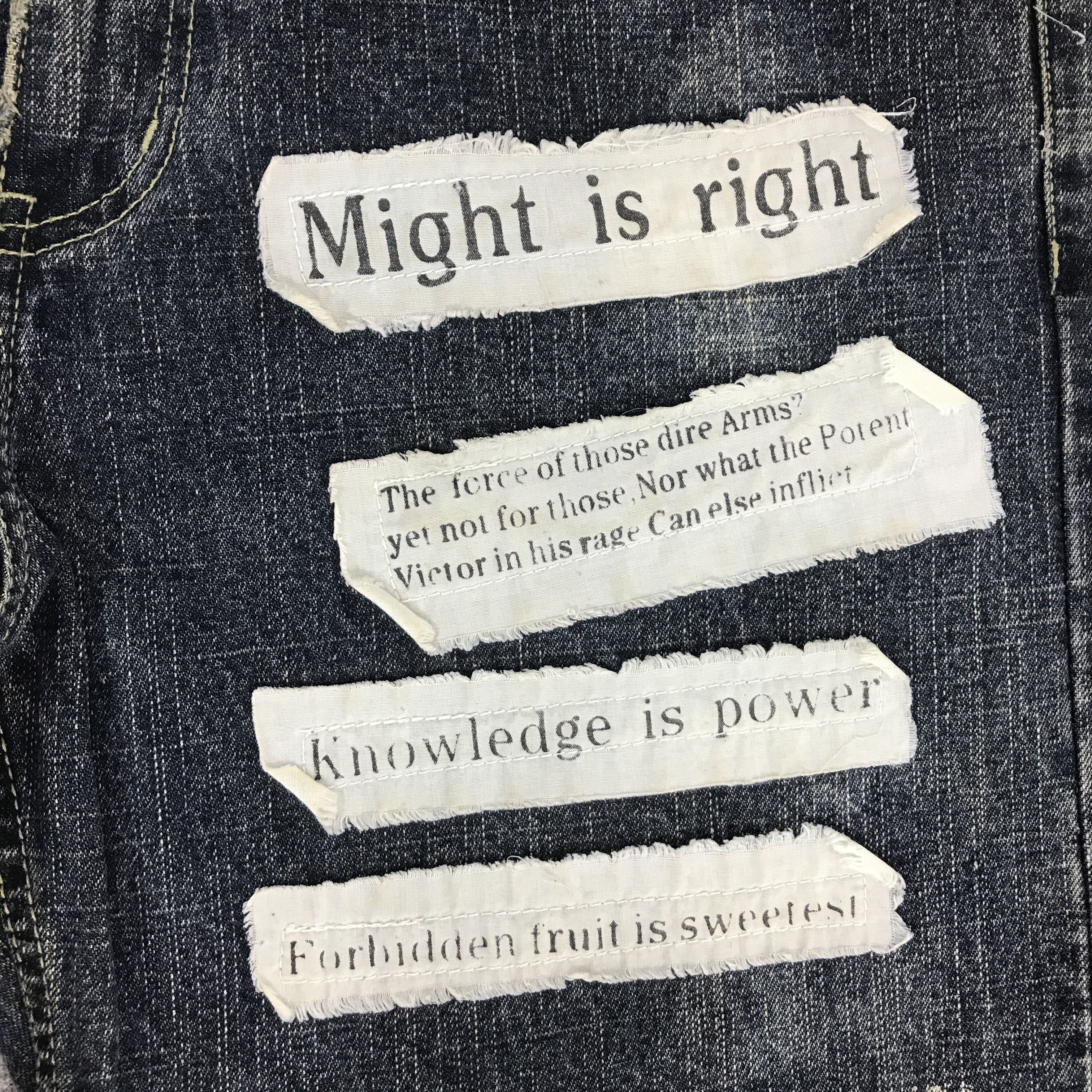 Japanese Brand JAPAN BRAND PUNK FREE BEAT DENIM PANTS K54B14 Size US 32 / EU 48 - 12 Thumbnail