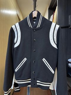 Saint Laurent Teddy Jacket Black