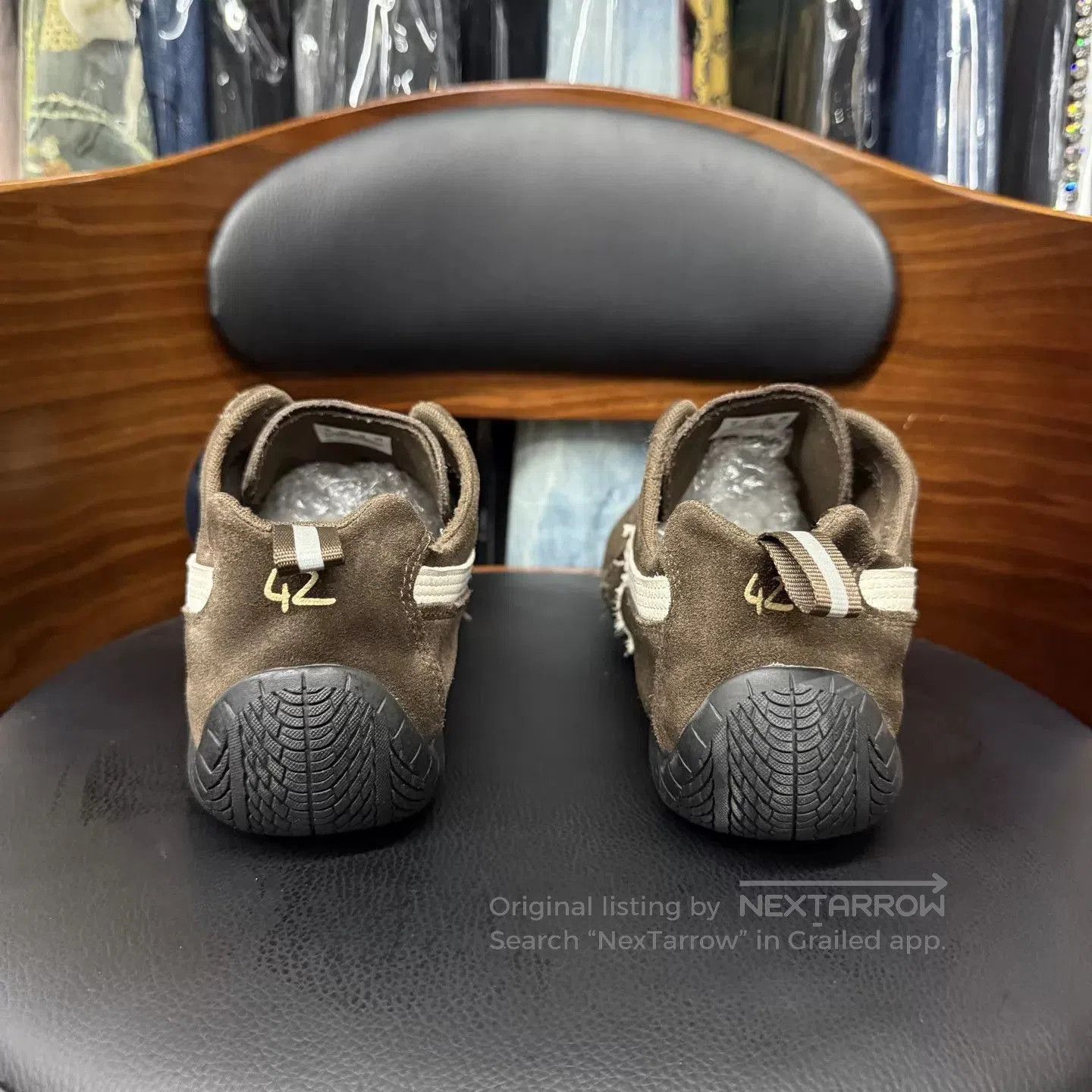 Balenciaga Brown Low-Top Sneakers Size 9. Size US 9 / EU 42 - 3 Thumbnail