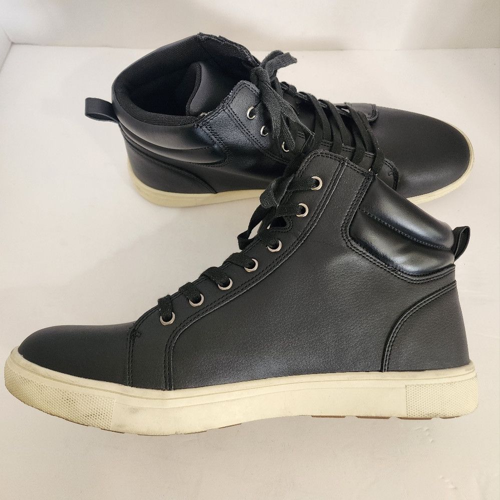 Sneakerboy Goodfellow & Co Men's Black High-Top Lace-Up Sneaker Size US 12 / EU 45 - 4 Thumbnail