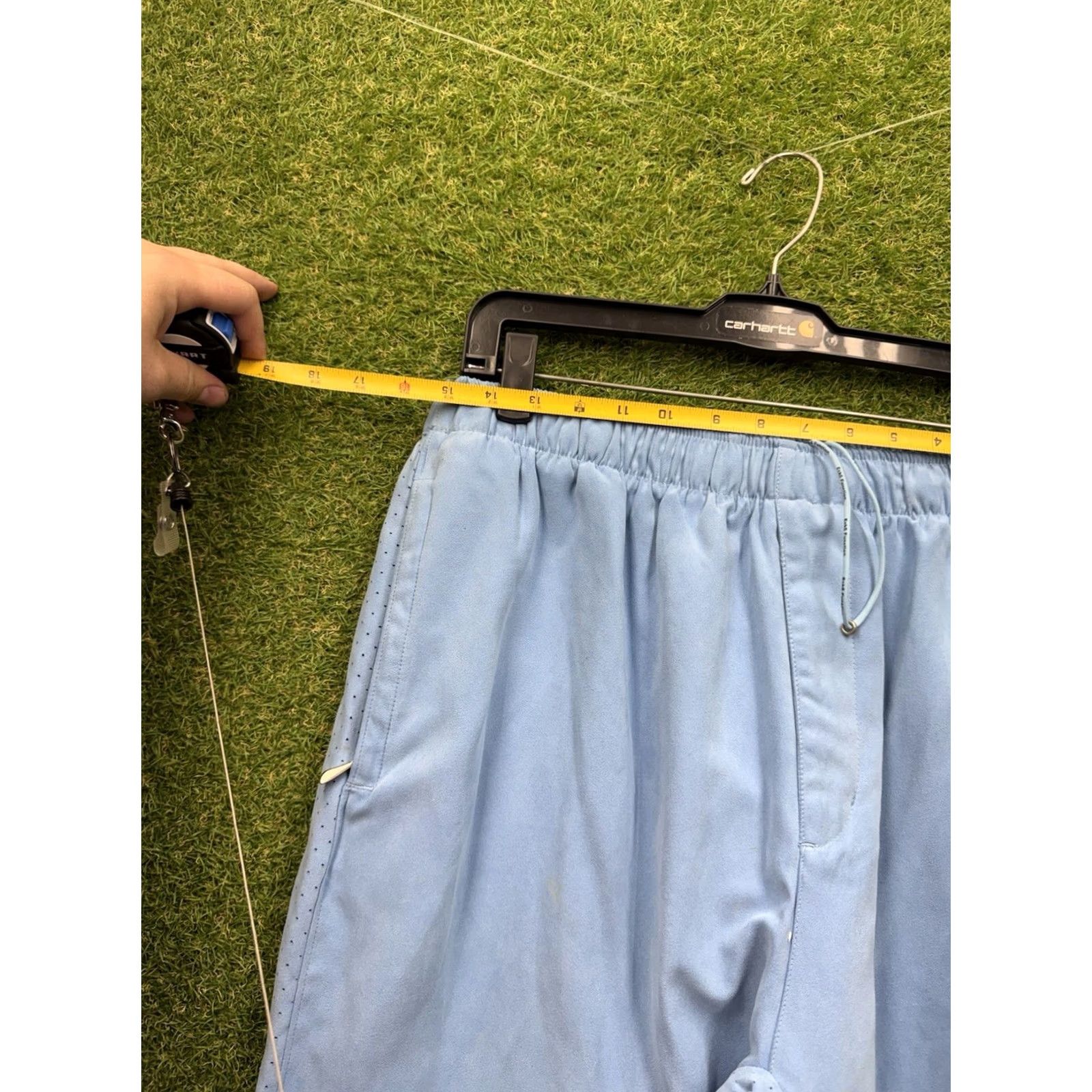 Ecko Unltd. VINTAGE Ecko Unltd Track Pants Mens XL Blue Zip Ankle Drawstring Windbreaker Casual Y2K Size US 36 / EU 52 - 2 Thumbnail