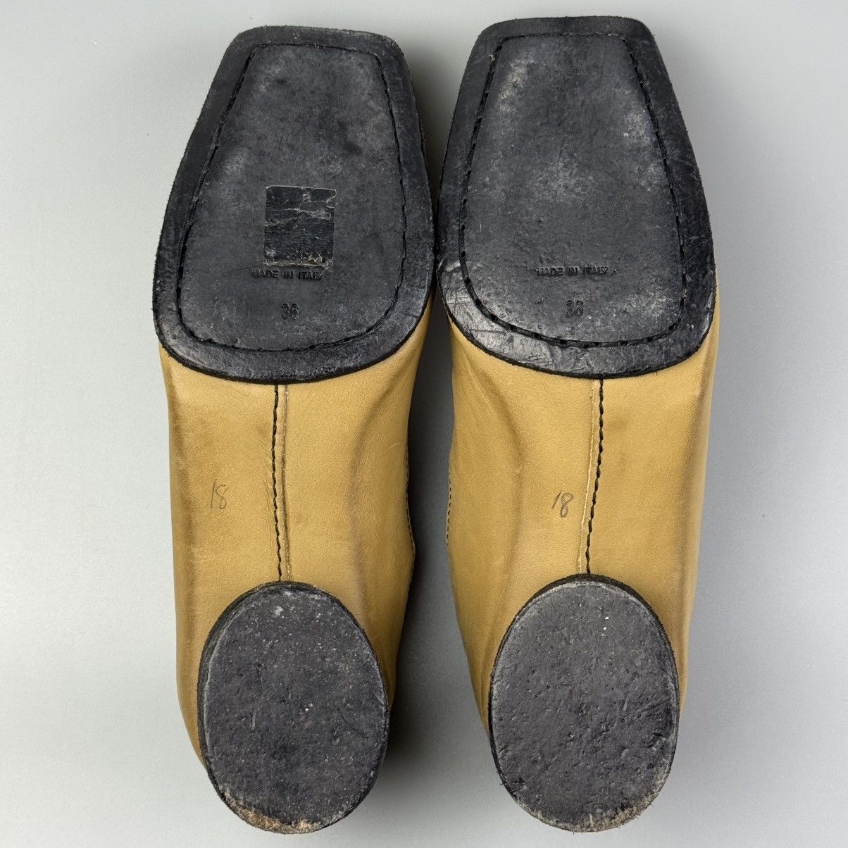 Uma Wang Uma Wang - Square-toe Ballerina Shoes Size US 6 / IT 36 - 7 Thumbnail