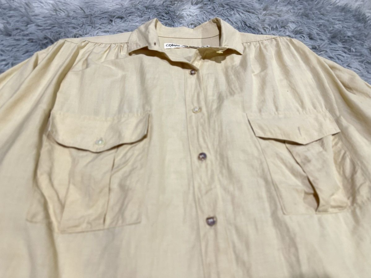 Comme des Garcons 🔥80s Archived Comme Des Garcons Oversized Poplin Shirt Size US XXL / EU 58 / 5 - 13 Thumbnail