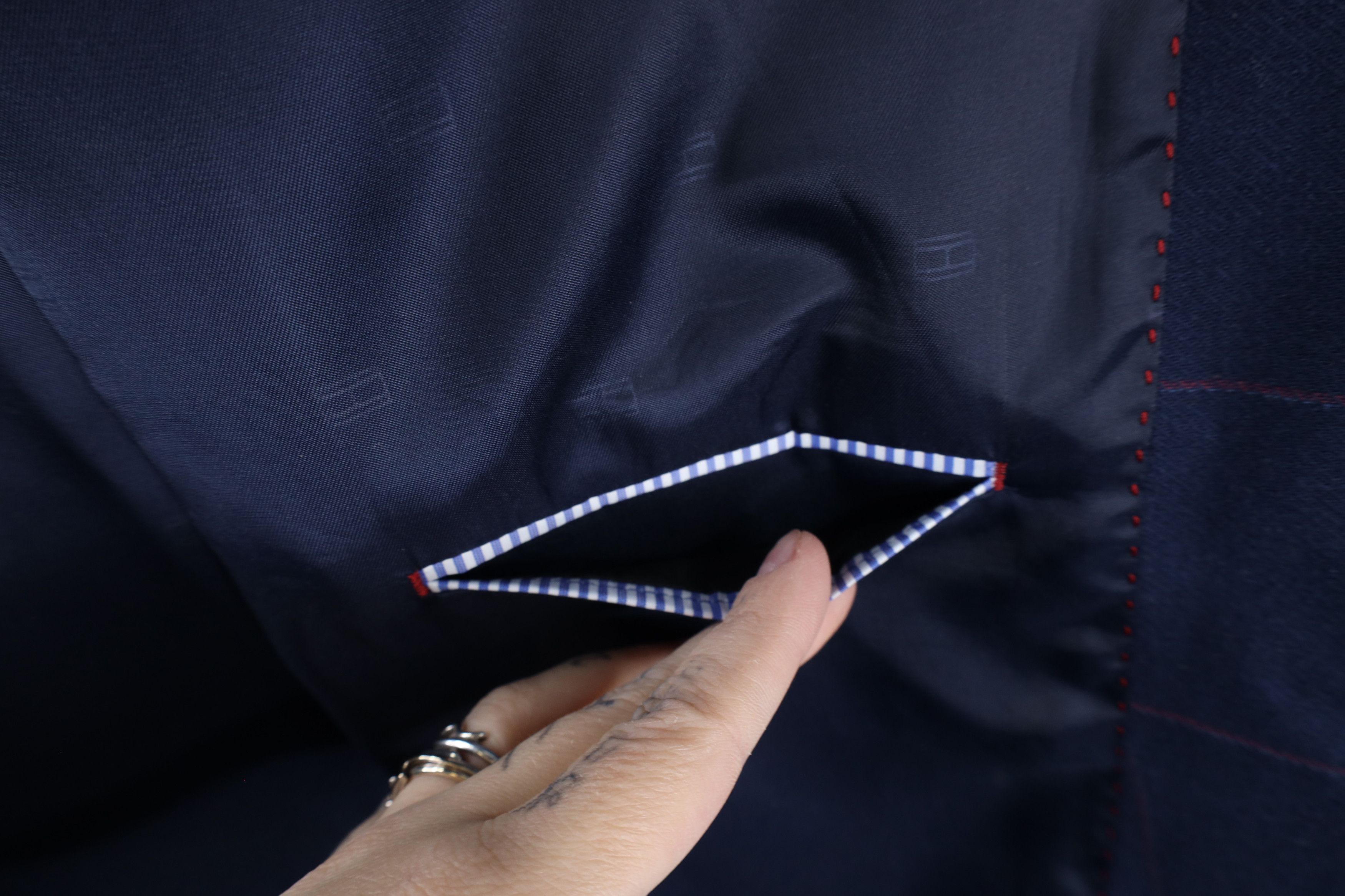 Tommy Hilfiger × Vintage Deadstock Vintage Tommy Hilfiger Suit Coat Blazer Jacket Size US XXL / EU 58 / 5 - 14 Thumbnail