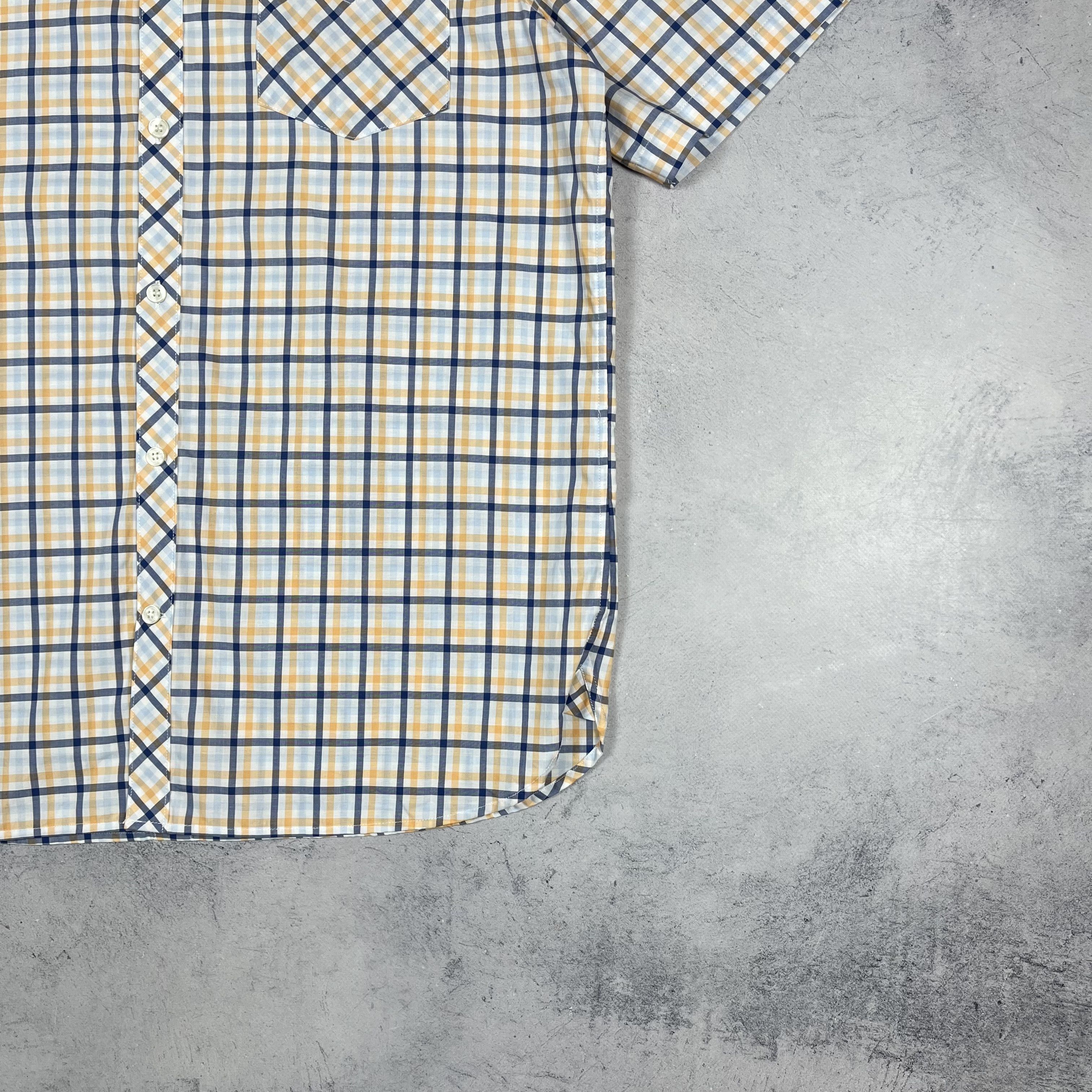 Fred Perry Fred Perry Four Colour Gingham Checkered Button Up Shirt Size US L / EU 52-54 / 3 - 4 Thumbnail