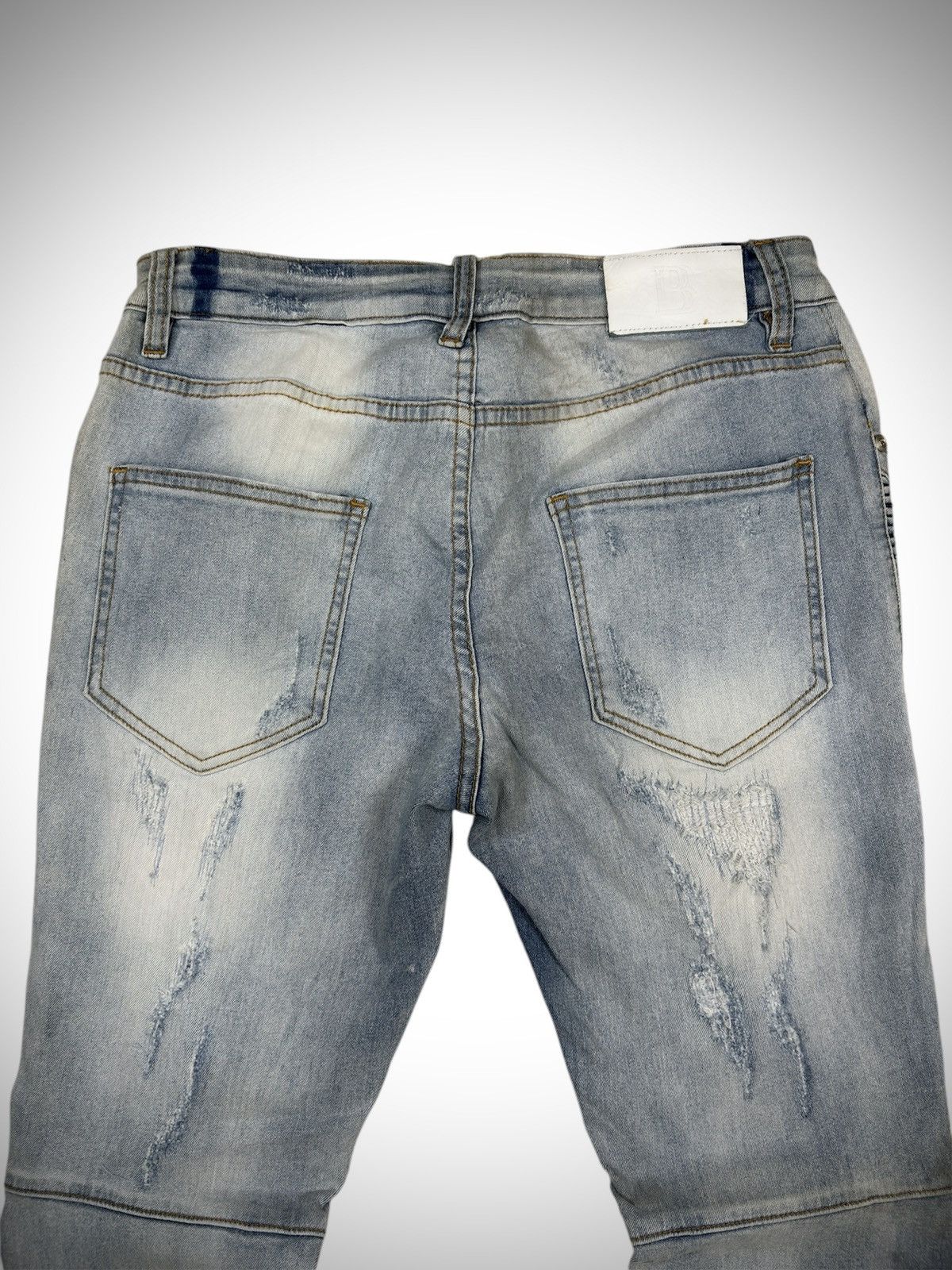 Pierre Balmain Pierre Balmain - Distressed Biker’s Jeans Size US 28 / EU 44 - 10 Thumbnail