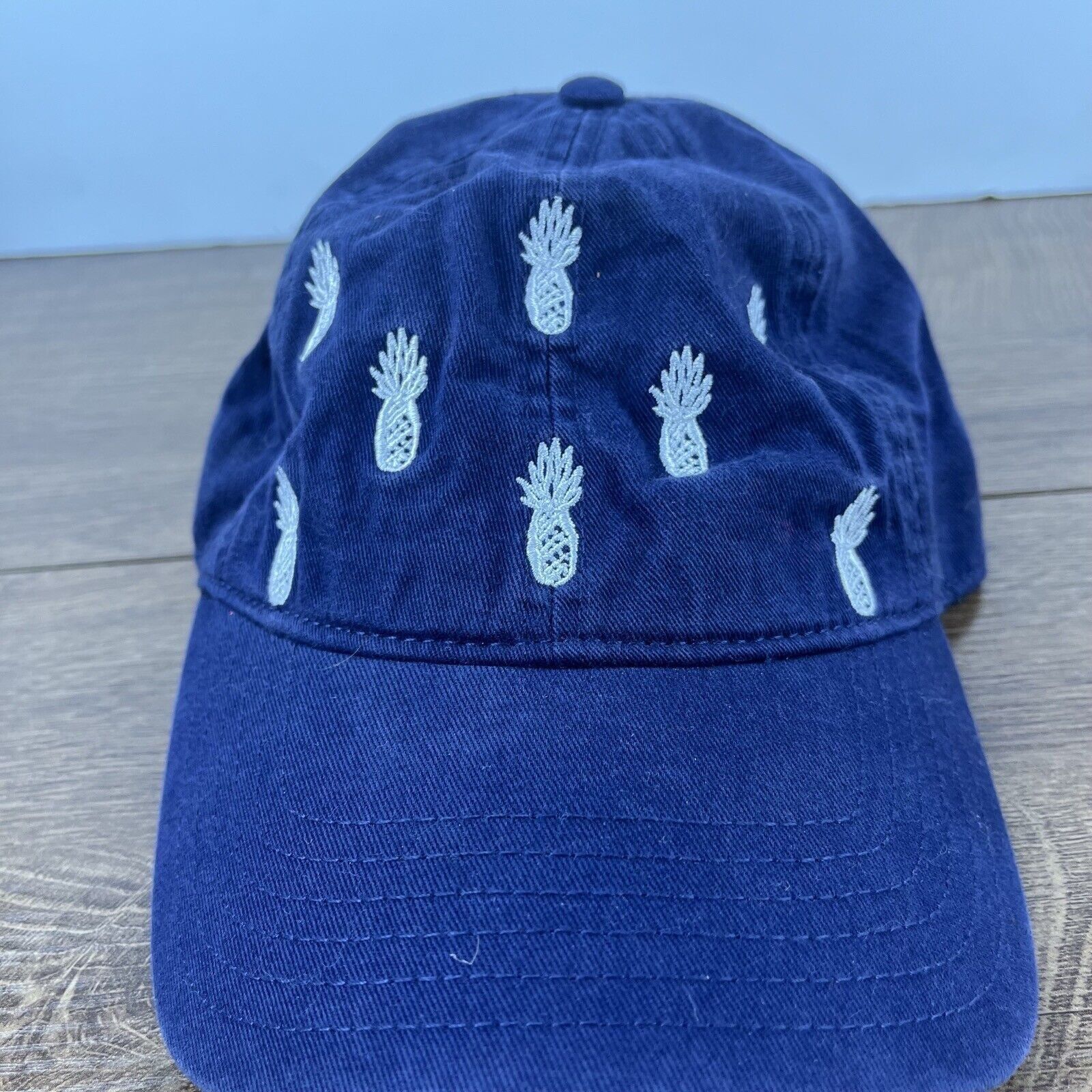 Other Pineapple Hat Blue Pineapple Adjustable Hat Blue Adjustable Size ONE SIZE - 1 Thumbnail