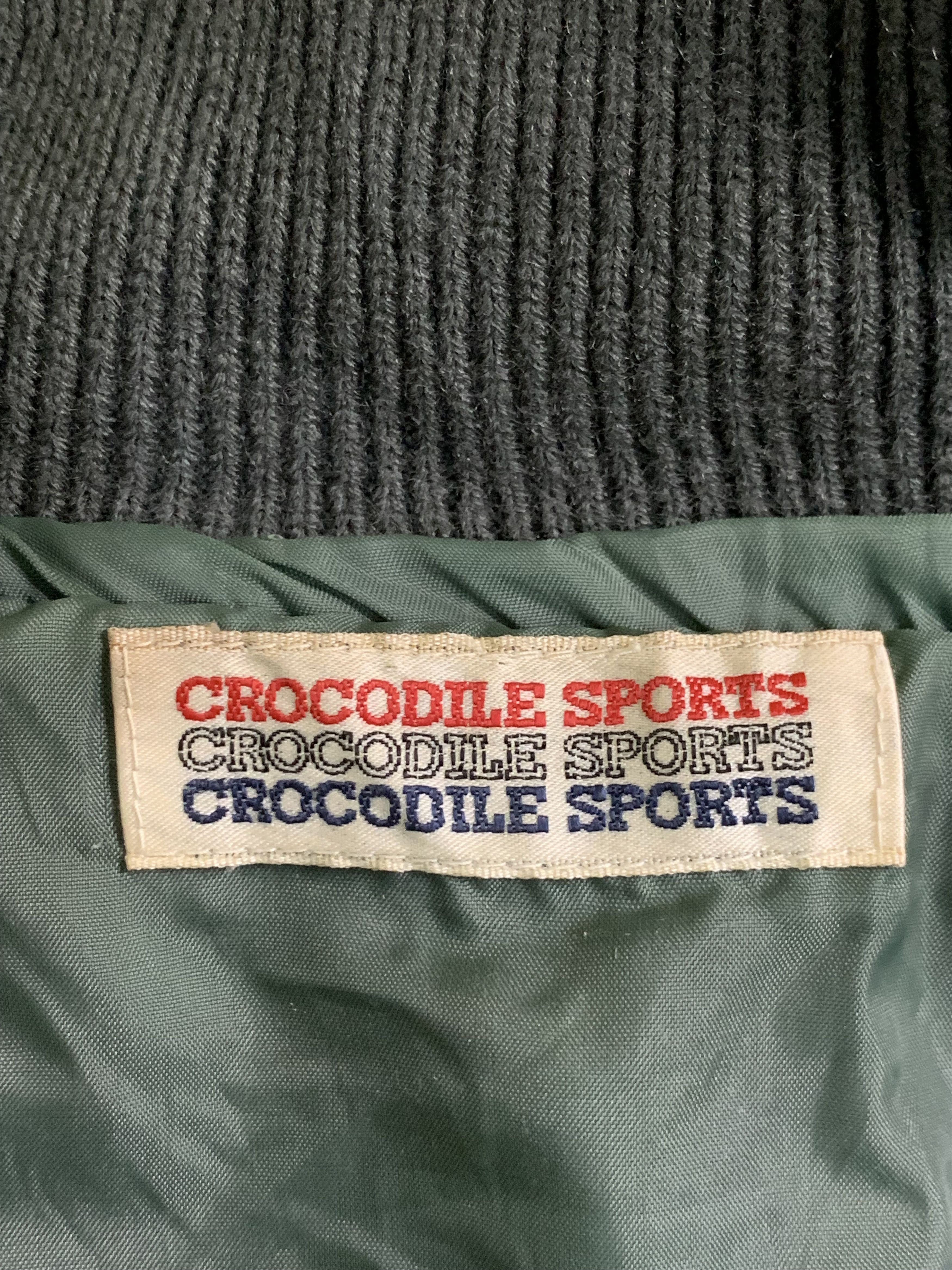 Vintage Rare Design Vintage Crocodile Sports Varsity Jackets Size L / US 10 / IT 46 - 4 Thumbnail