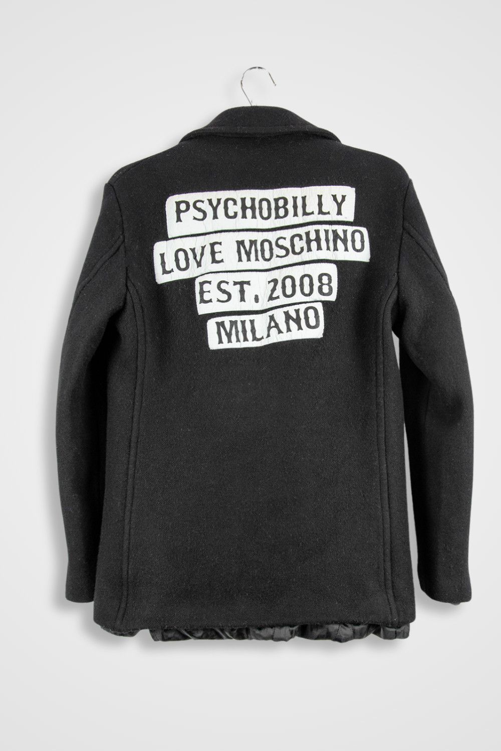 Moschino Love Moschino Psychobilly Peacoat – Size 50 Size US L / EU 52-54 / 3 - 1 Thumbnail