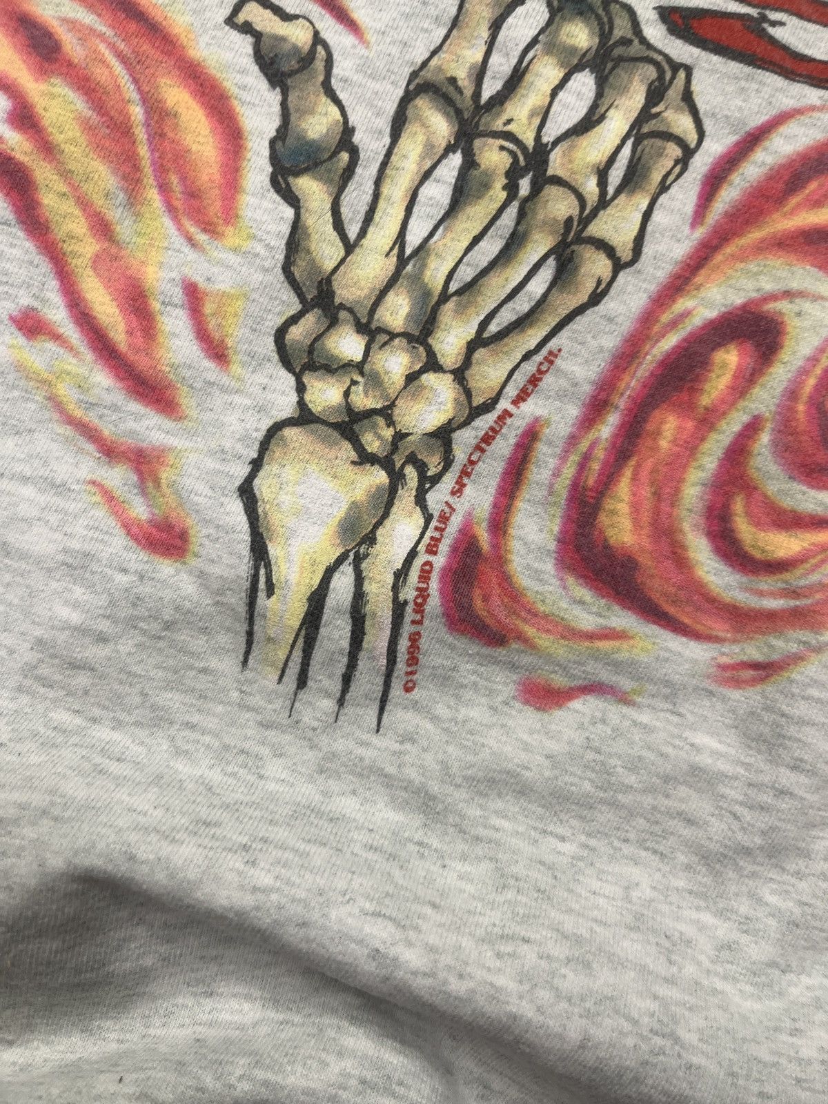 Band Tees × Liquid Blue × Vintage VTG 96 Greatfuldead Lithuania Basketball Team Tee Rare Size US XL / EU 56 / 4 - 7 Thumbnail