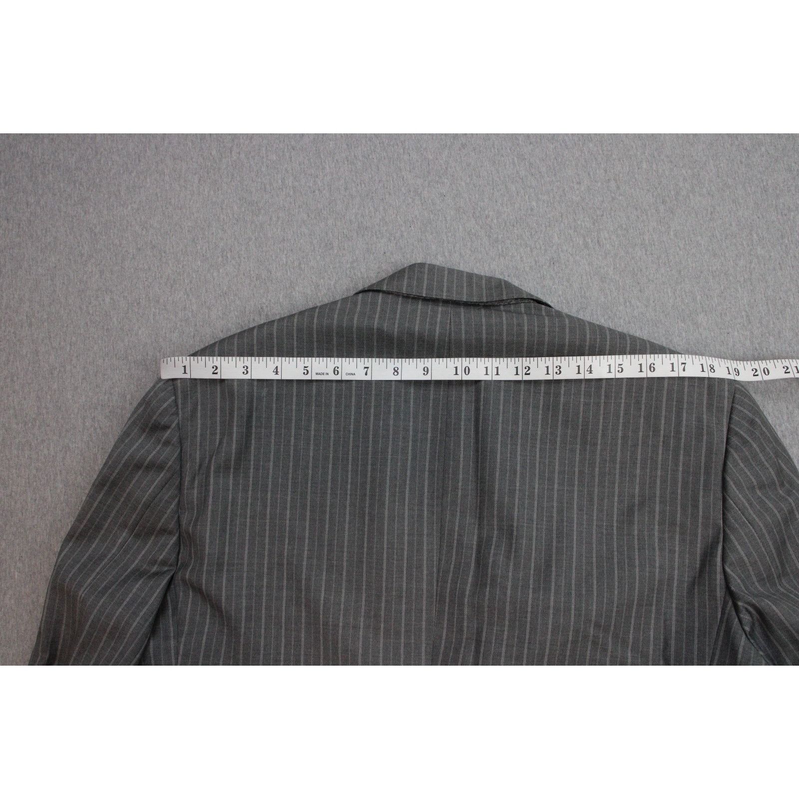 Brooks Brothers Brooks Brothers Blazer Men 41R Gray Striped Wool 1818 Regent Size 40R - 11 Thumbnail
