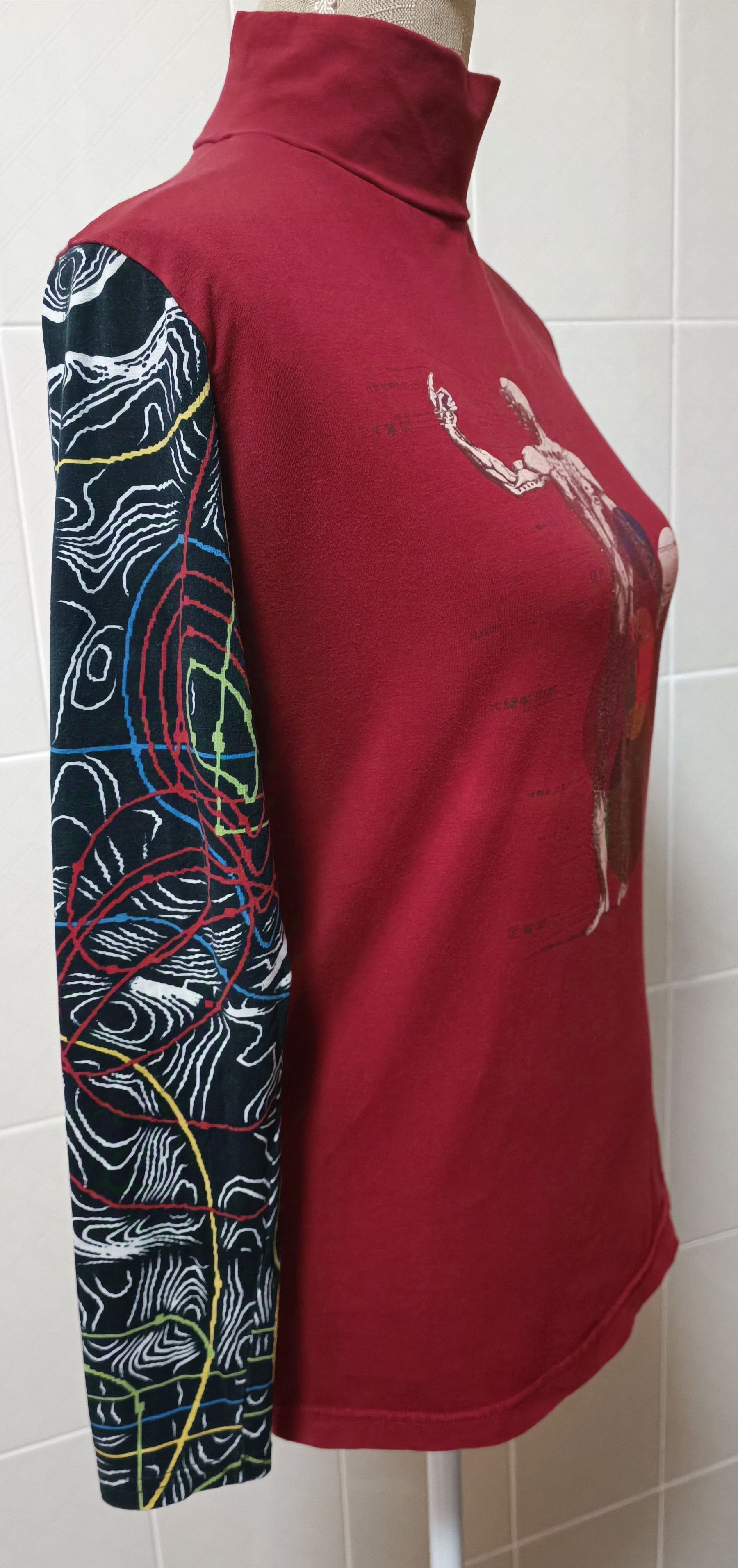 Jean Paul Gaultier 90's - JPG_Paris - Stretch cotton top Size US S / EU 44-46 / 1 - 5 Thumbnail
