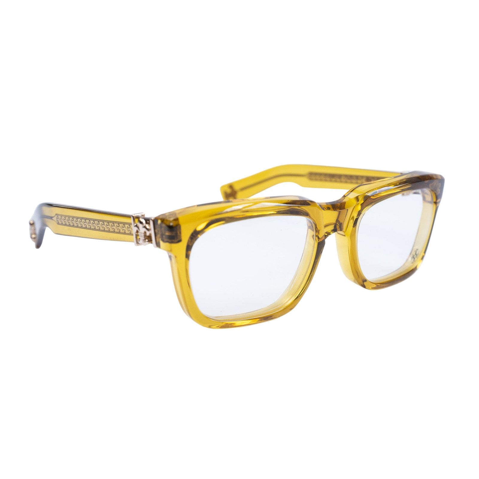 Chrome Hearts See You In Tea Yellow Glasses Size ONE SIZE - 6 Thumbnail
