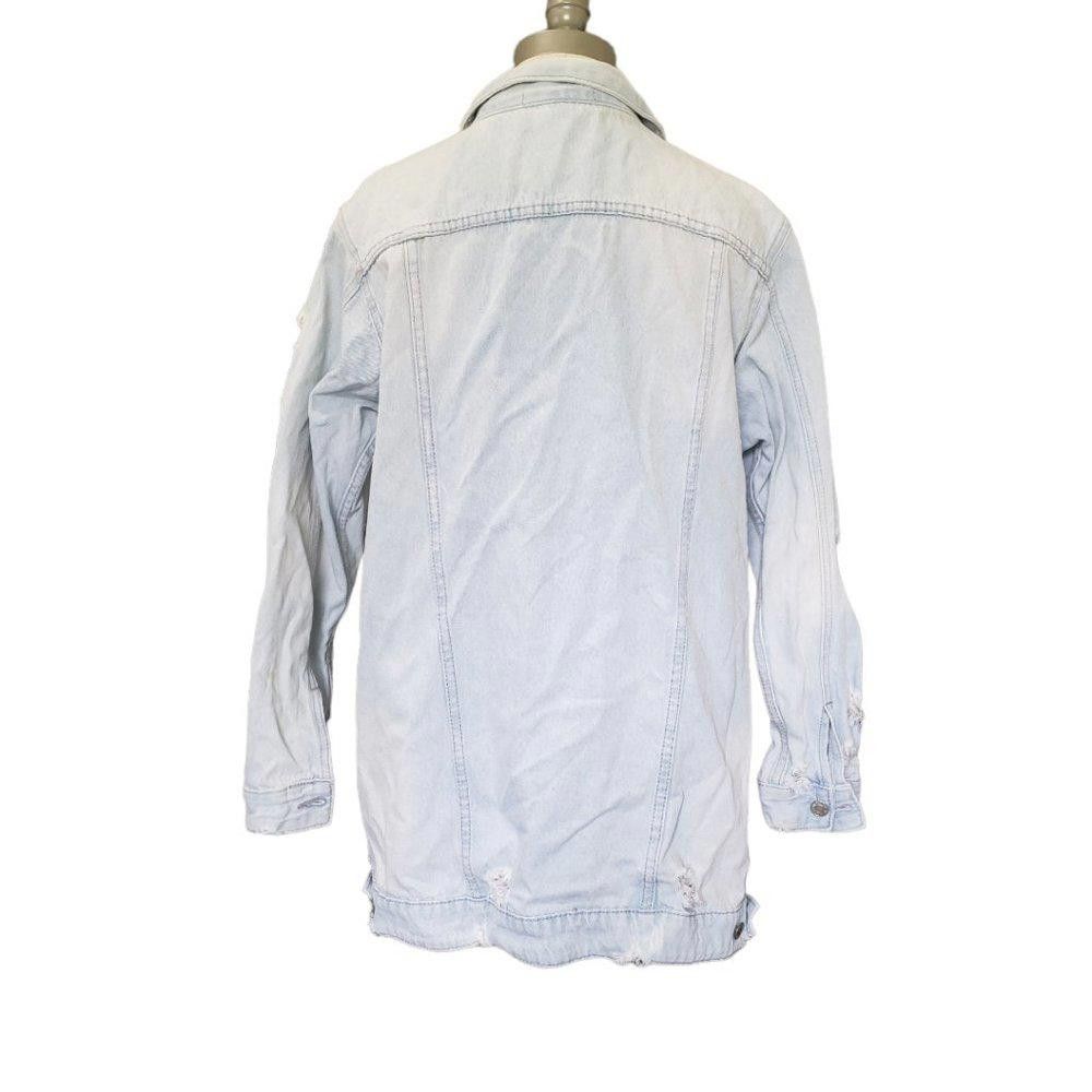 Designer CT339 Hot & Delicious Distressed Denim Ladies Jacket L Size L / US 10 / IT 46 - 3 Thumbnail