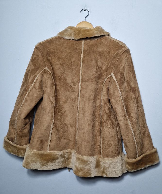 Miss Sixty × Vintage Vintage faux sheepskin coat fur y2k Size M / US 6-8 / IT 42-44 - 2 Thumbnail