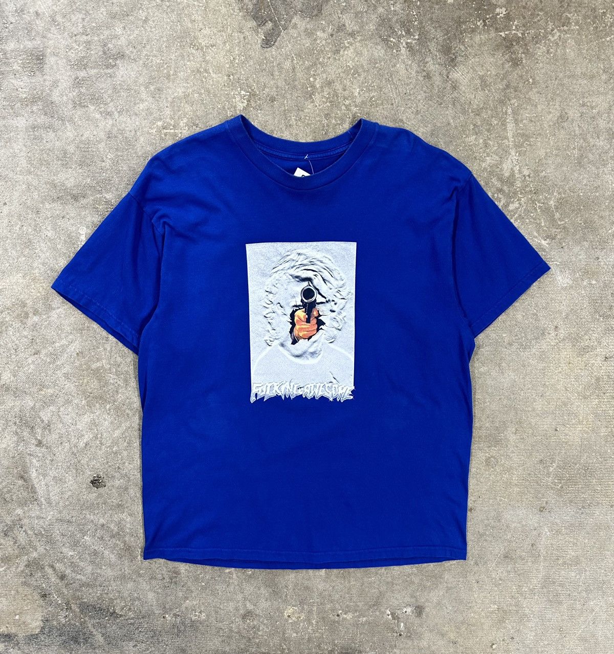 Fucking Awesome Fucking Awesome FA Gun Shot Portrait Skater T-Shirt Size US XL / EU 56 / 4 - 1 Thumbnail