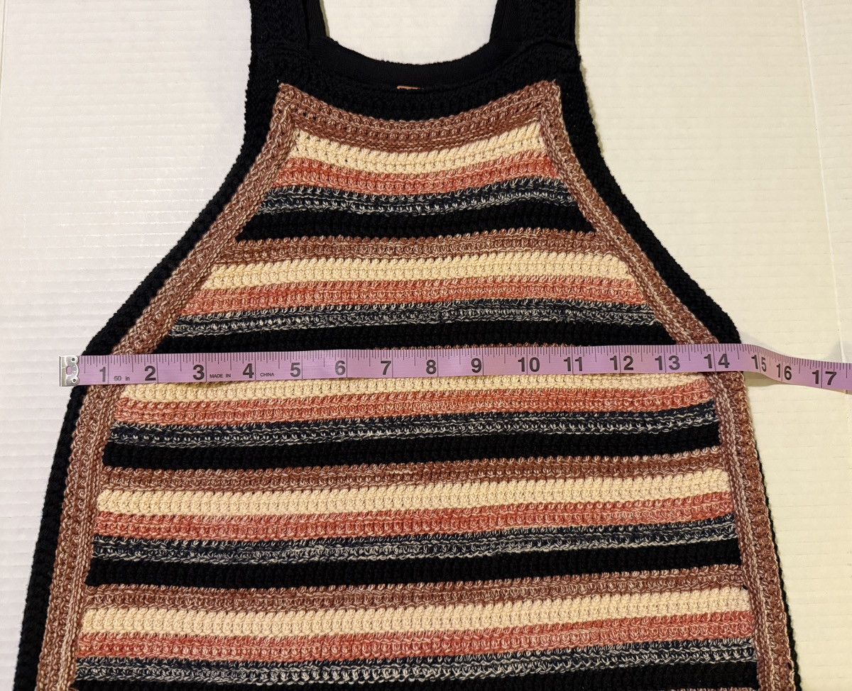Free People Free People Retro Ruby Striped Crocheted Midi Sweater Dress Size S / US 4 / IT 40 - 5 Thumbnail