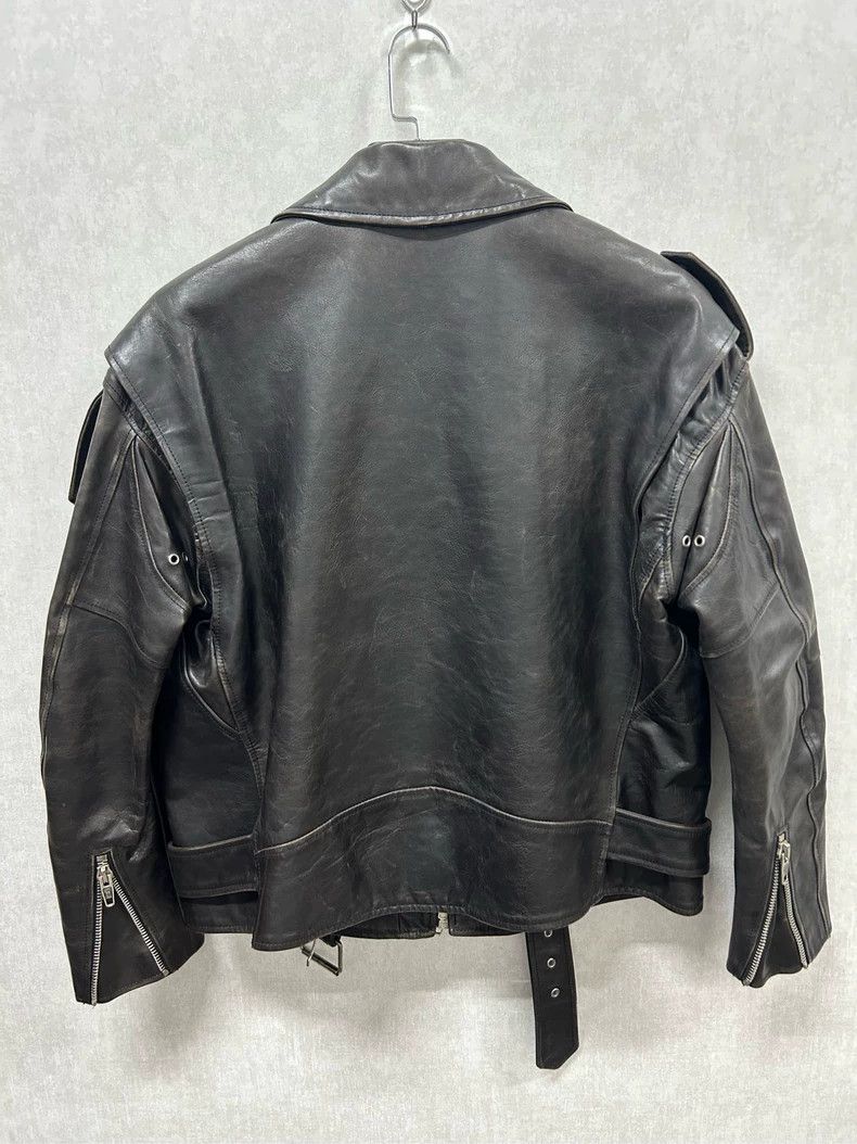 Balenciaga Balenciaga size 34 Leather Jacket Size S / US 4 / IT 40 - 4 Thumbnail