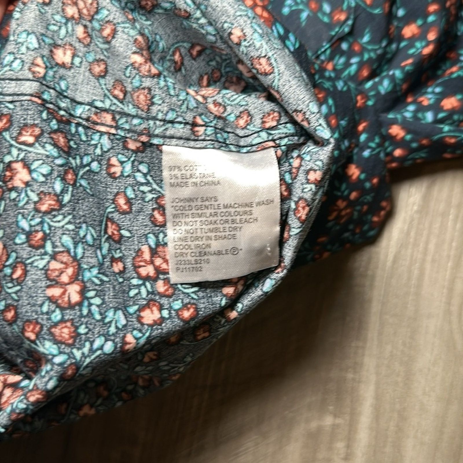 Other Johnny Bigg Floral Long Sleeve Button Down - 5XL Size US XXL / EU 58 / 5 - 6 Thumbnail