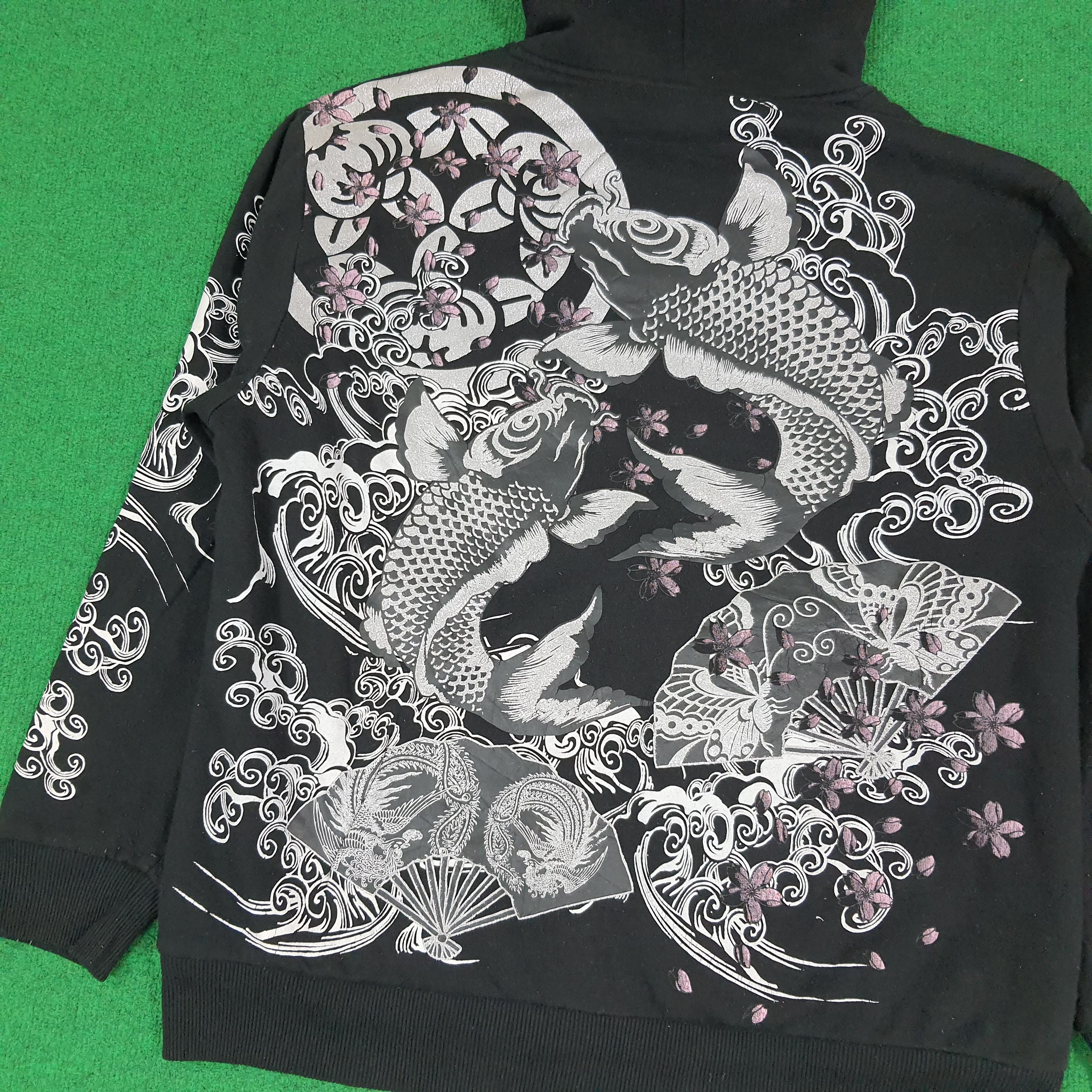 Japanese Brand × Vintage Vintage Cure All Japan Art Streetwear Zipper Hoodie C237N8 Size US L / EU 52-54 / 3 - 2 Thumbnail