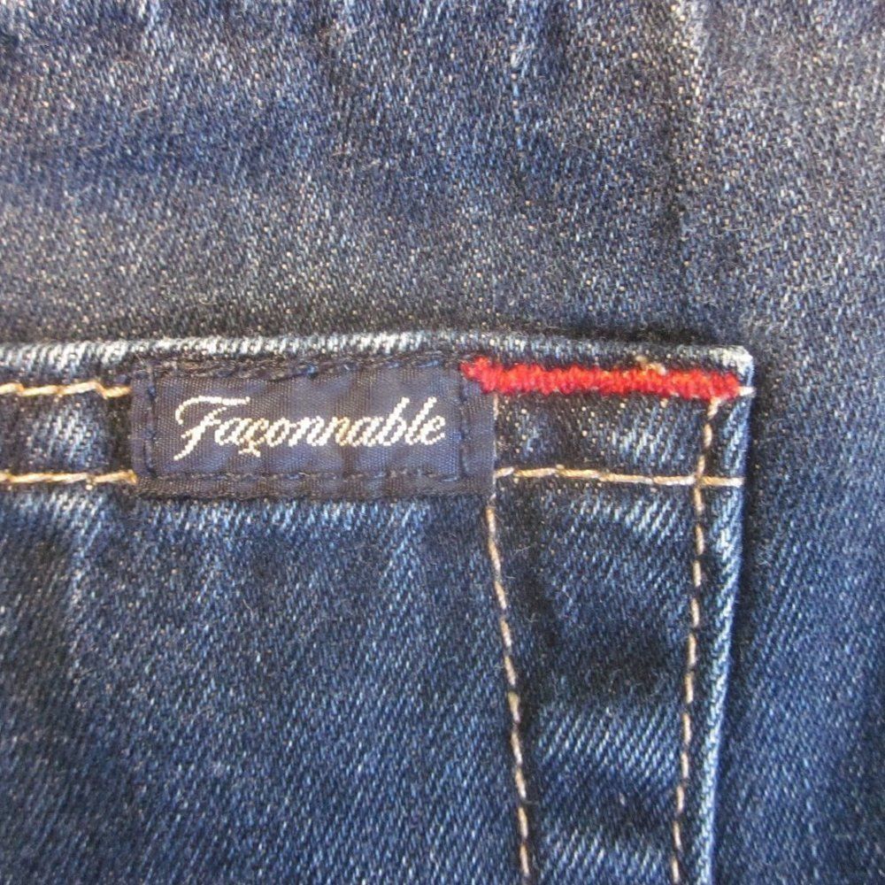 Faconnable Faconnable Womens Cropped Jeans Size 10 Size 32" / US 10 / IT 46 - 8 Thumbnail