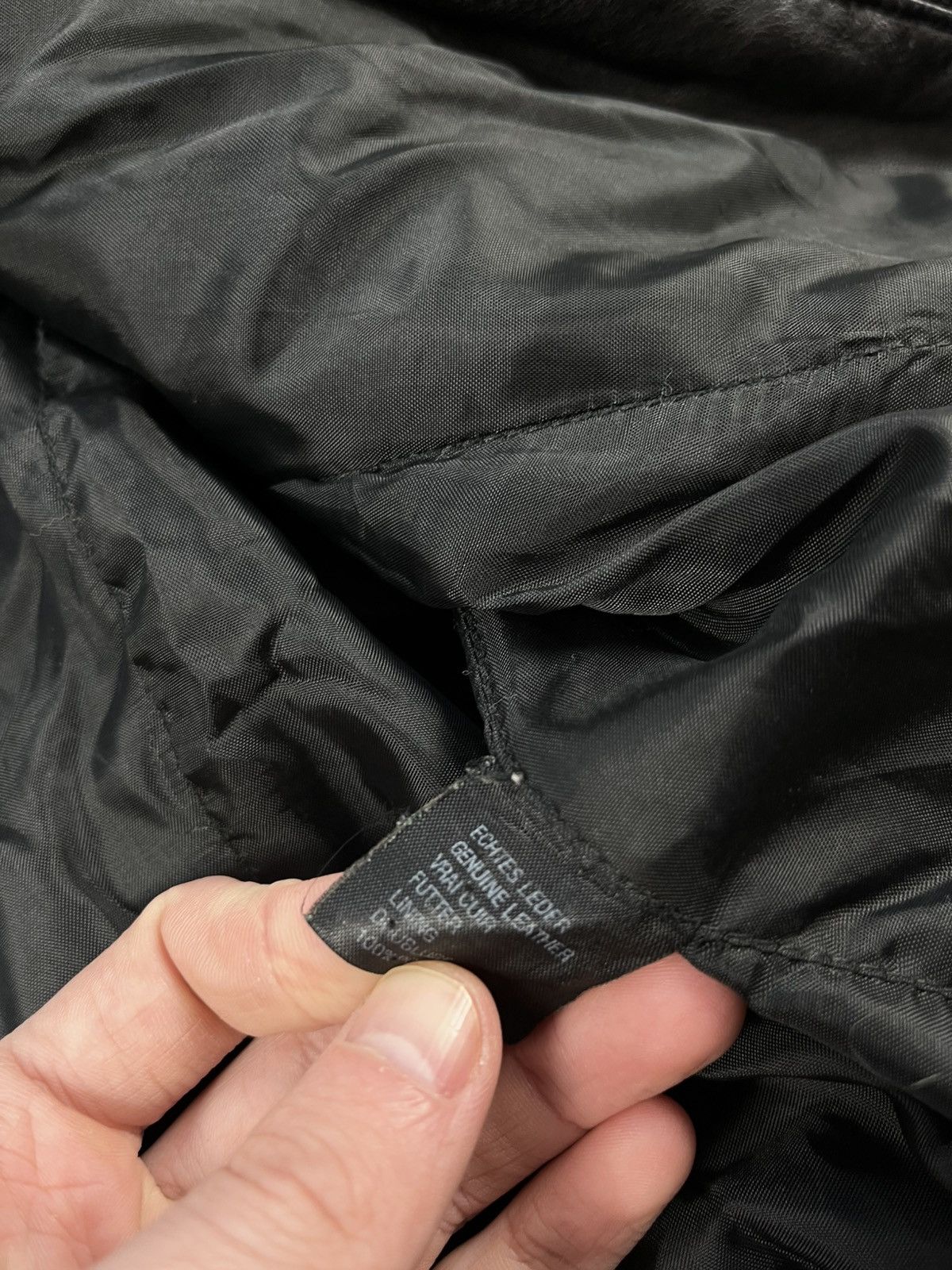 Genuine Leather Vintage Rick Owens Style Leather Gothic Jacket Opium Size L / US 10 / IT 46 - 13 Thumbnail