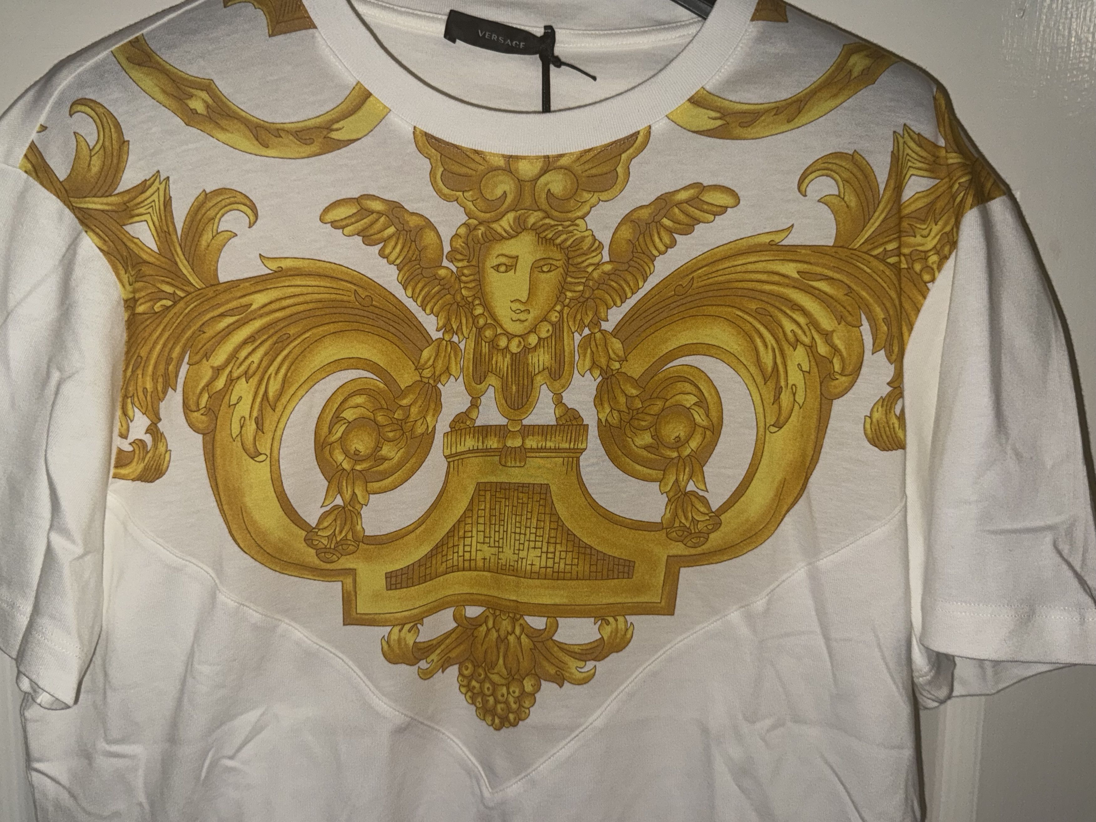 Versace AUTHENTIC MENS VERSACE BAROQUE SHIRT XLARGE SLIM FIT Size US XL / EU 56 / 4 - 3 Thumbnail