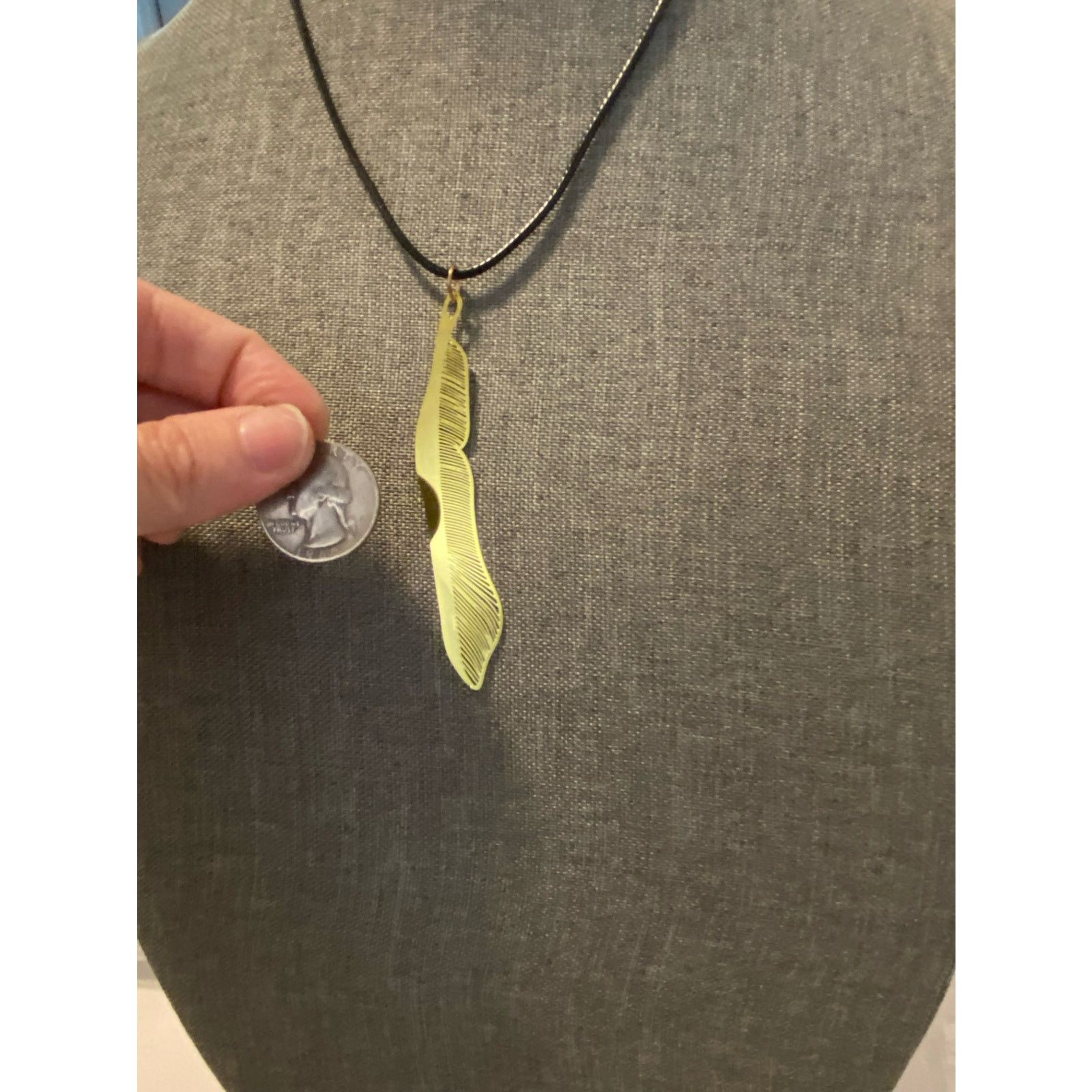Other leaf necklace Size ONE SIZE - 2 Thumbnail
