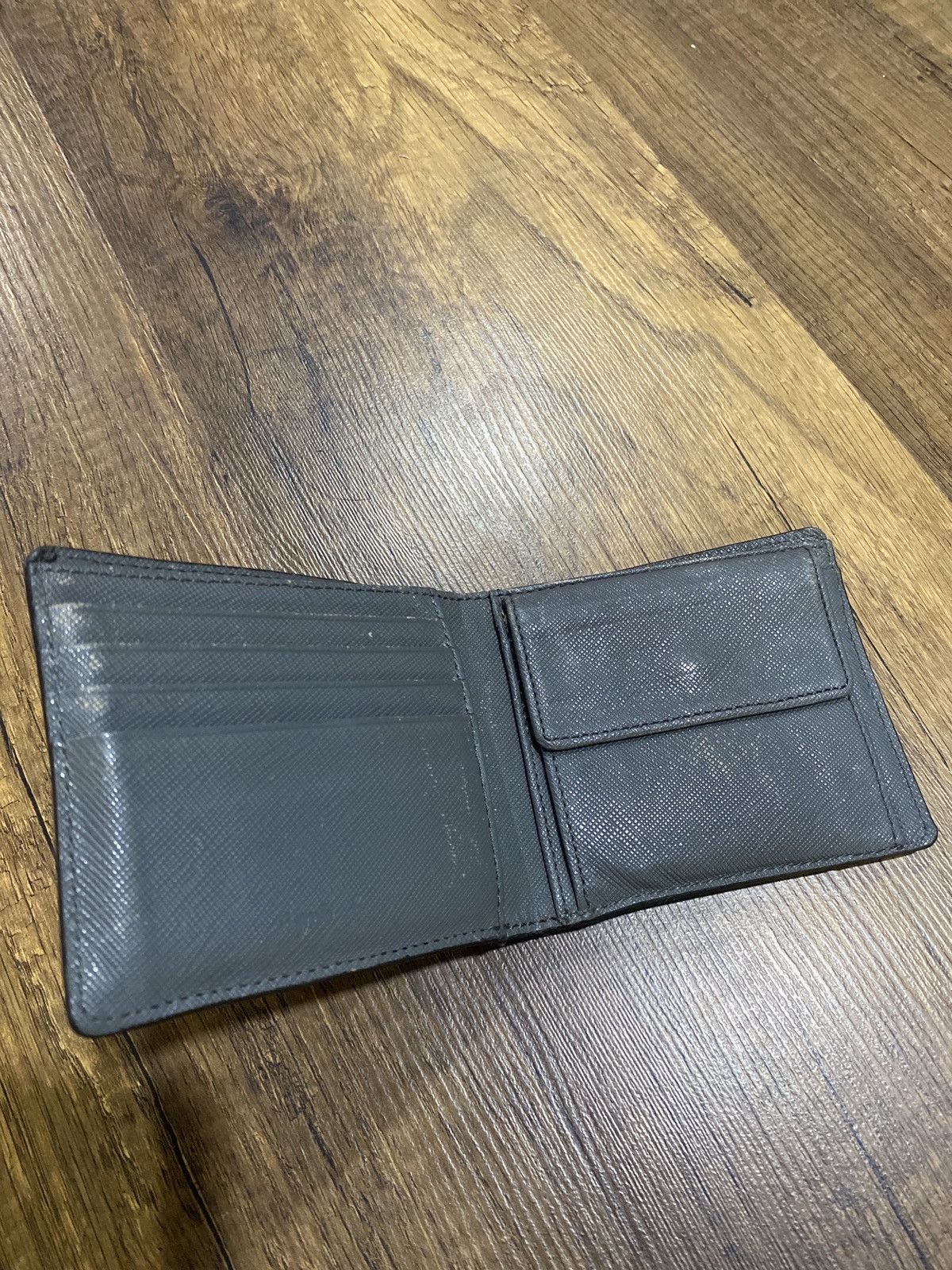 agnes b. Authentic Agnes.B Men Bifold Leather Wallet Size ONE SIZE - 7 Thumbnail