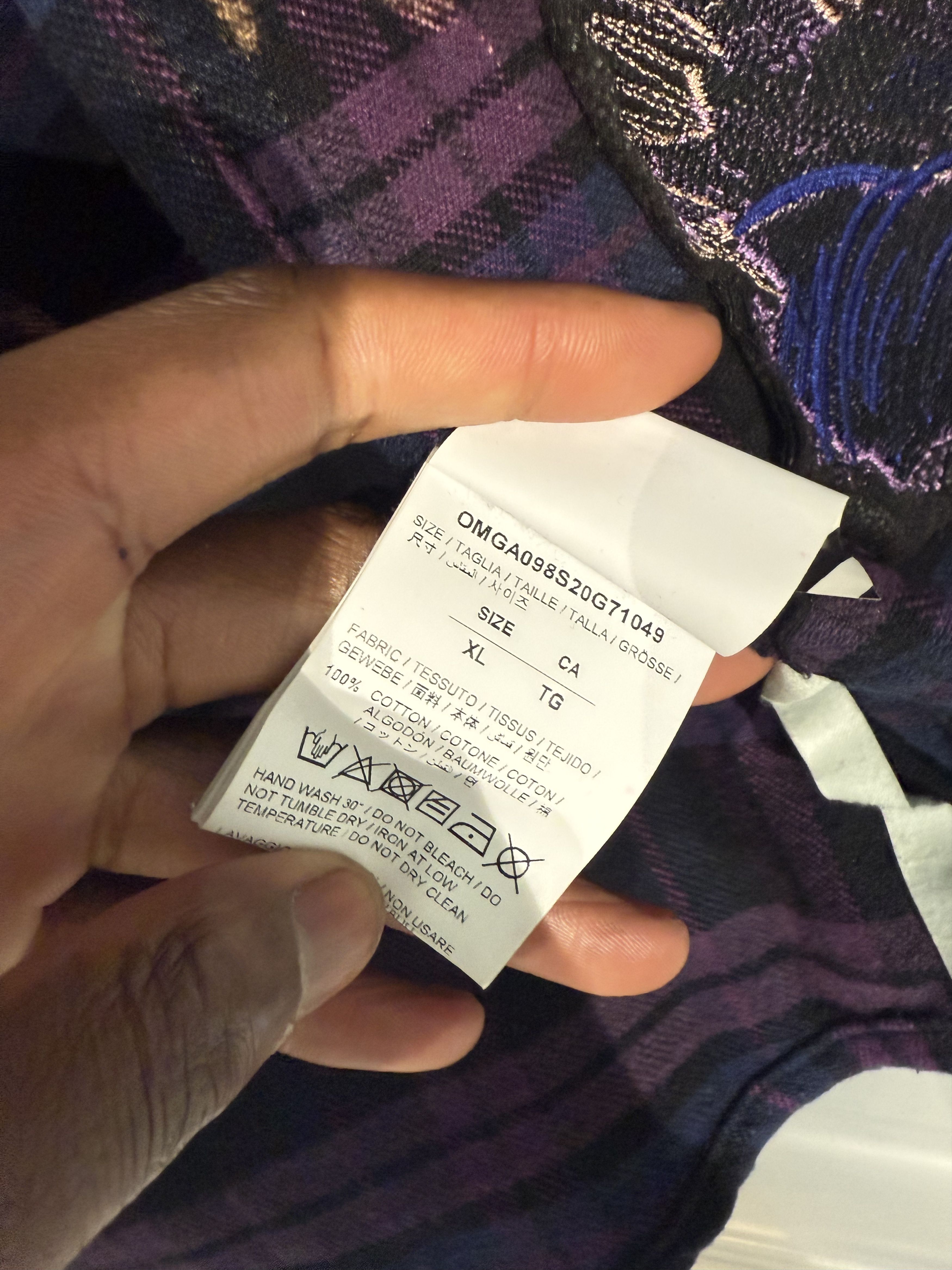 Off-White Off-White flannel crystal kiss checkered shirt Size US XL / EU 56 / 4 - 9 Thumbnail