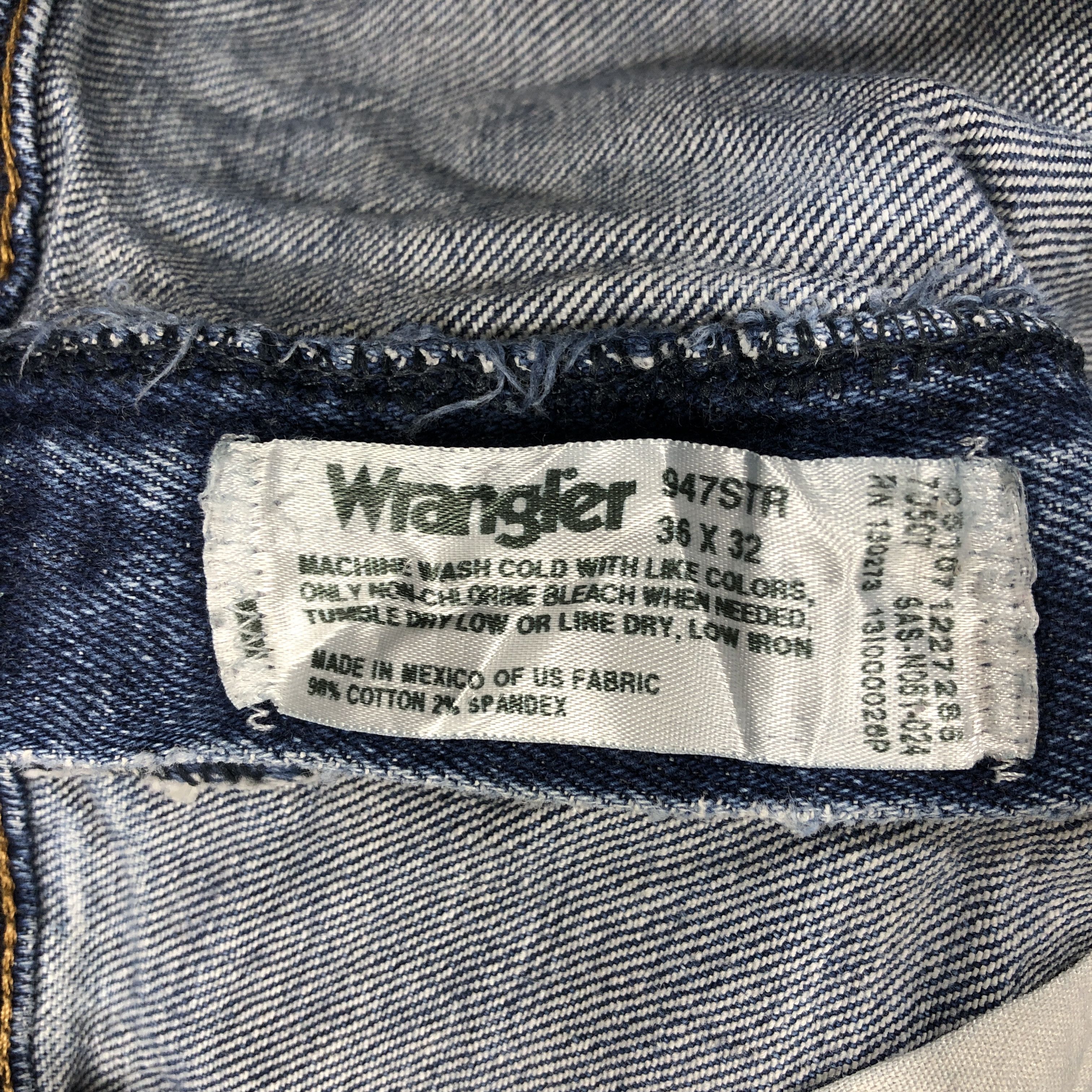 Vintage × Wrangler 35 x 31 Vintage Wrangler Jeans L1471 Size US 35 - 8 Thumbnail