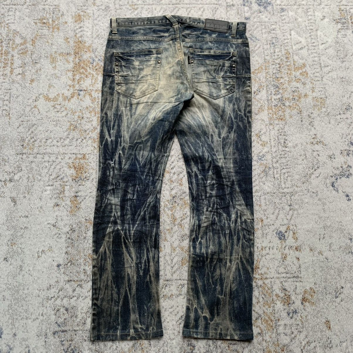 Tornado Mart Rare 2000s Tornado Mart Flared Acid Mudwash Jeans Size US 34 / EU 50 - 1 Thumbnail