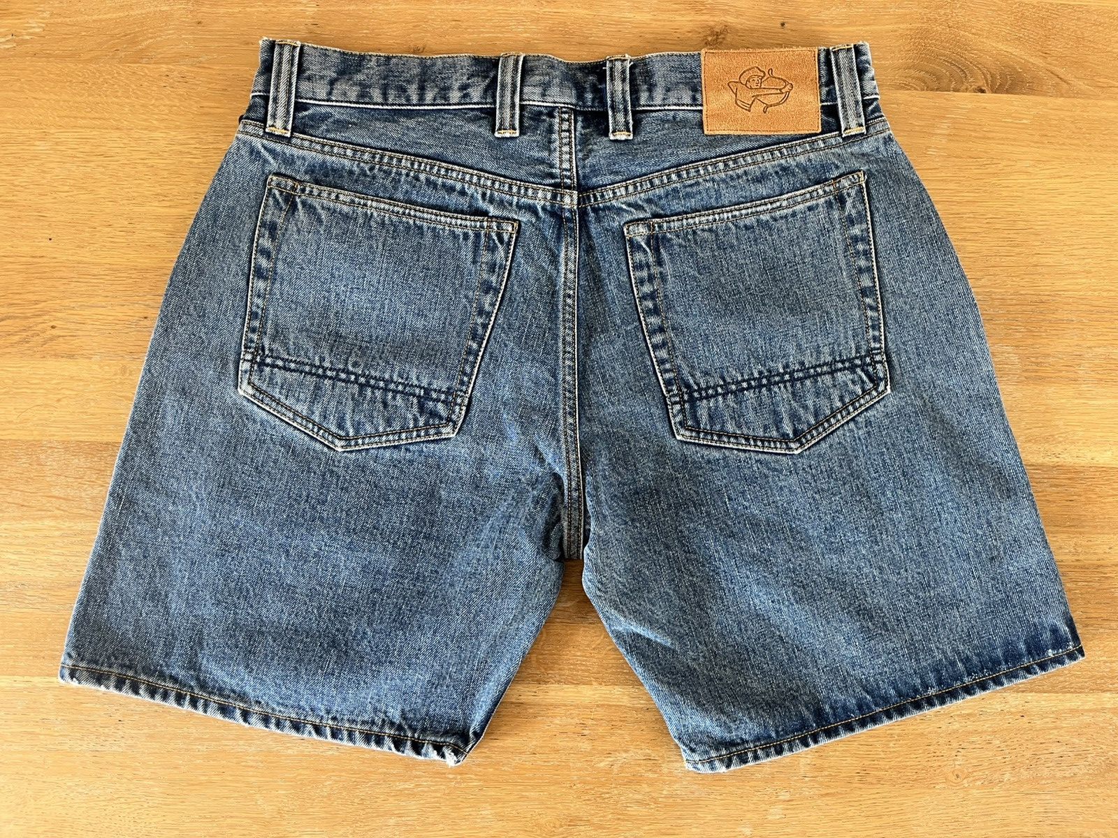 Drake's Drake London Denim Shorts Size US 33 - 2 Thumbnail
