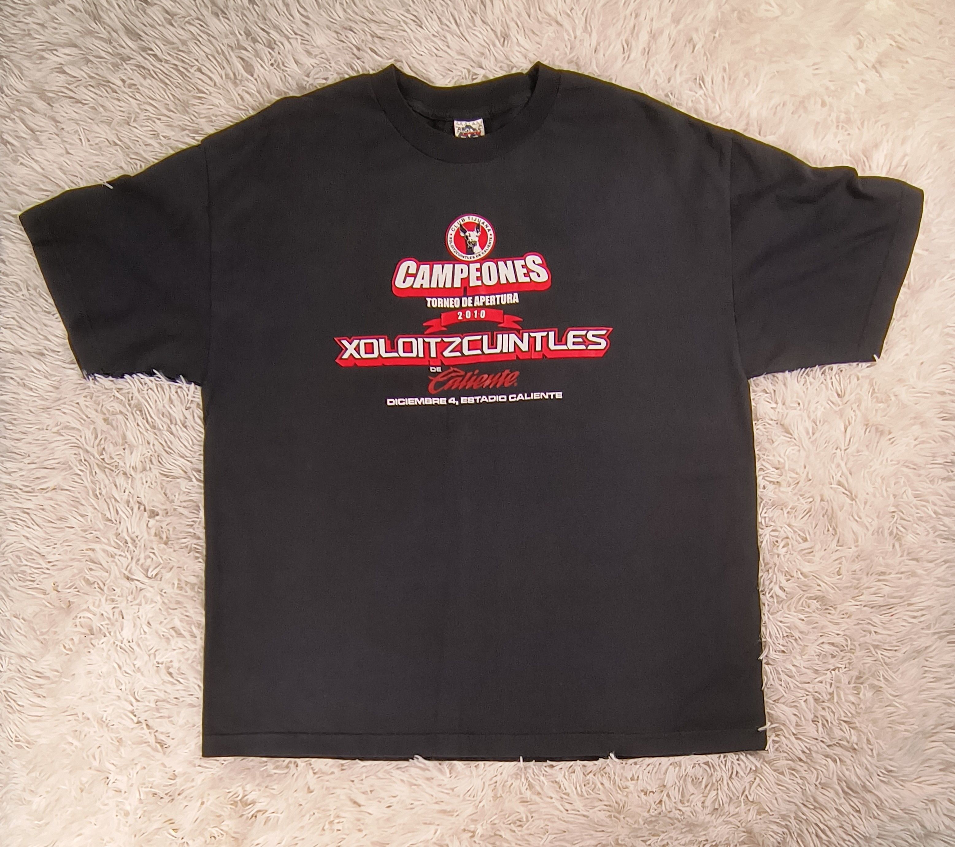 AAA Xoloitzcuintles de Tijuana campeones Liga MX apertura 2010 Size US XL / EU 56 / 4 - 3 Thumbnail
