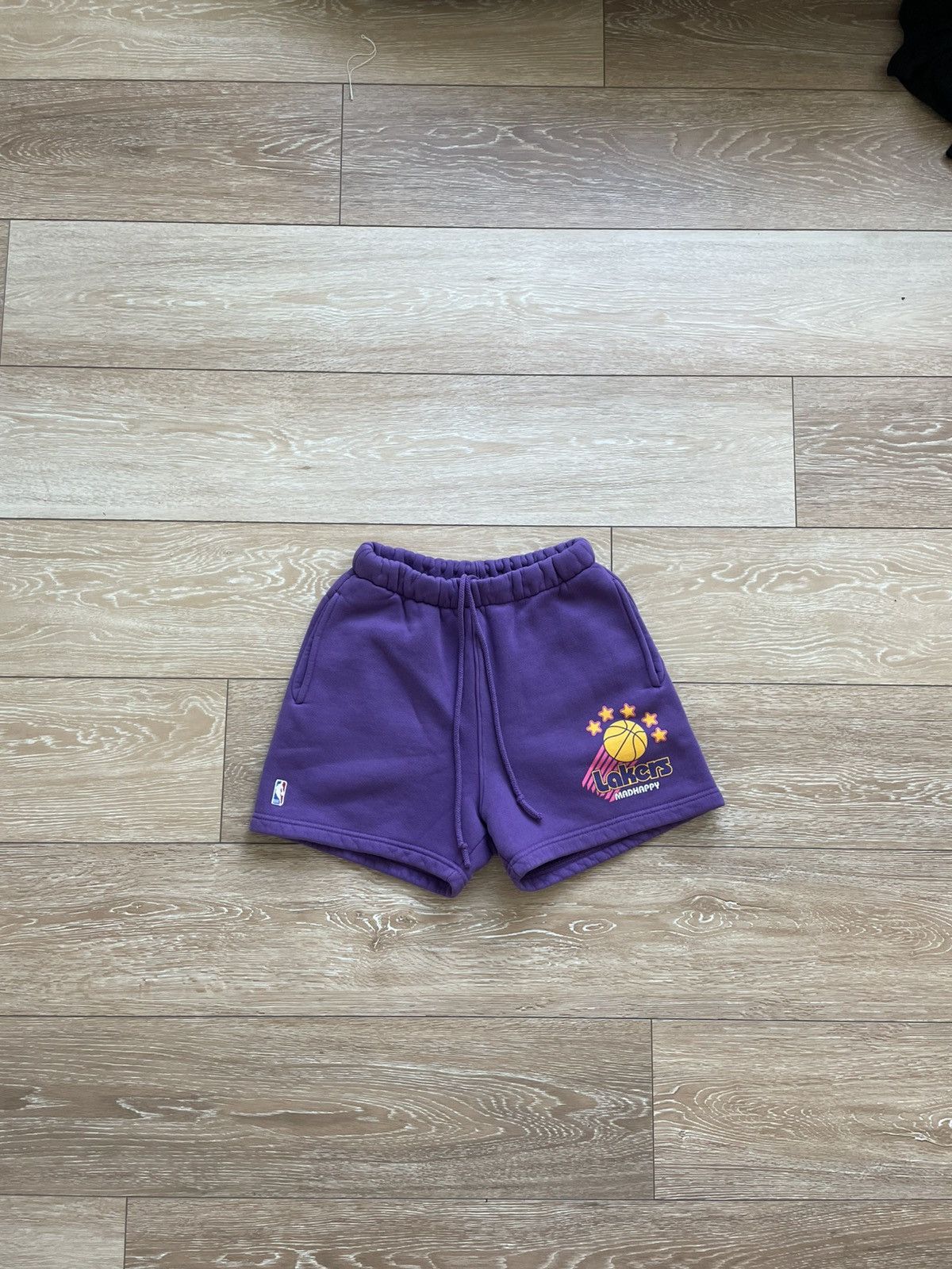 Madhappy Madhappy x NBA Lakers Purple Sweatshorts Women's Small Size 27" / US 4 / IT 40 - 2 Thumbnail