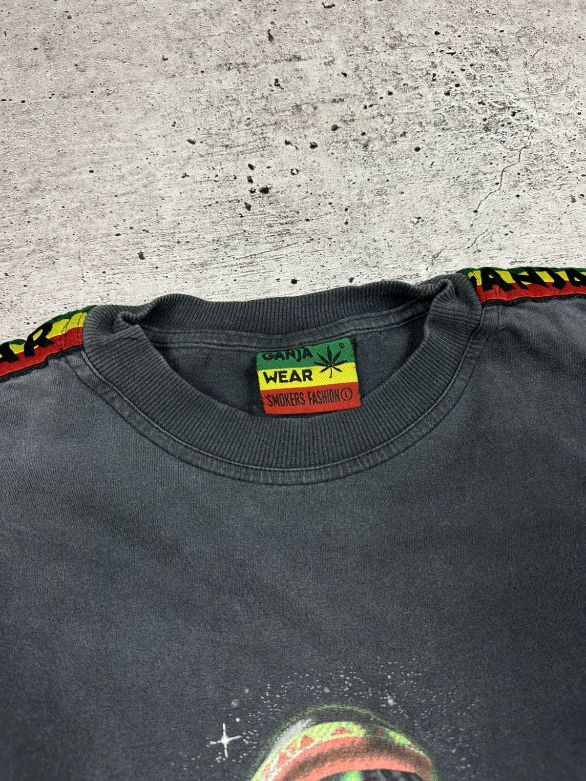 Alien Workshop Vintage Ganja Wear Alien Nation Bob Marlien Tee Size US L / EU 52-54 / 3 - 6 Thumbnail