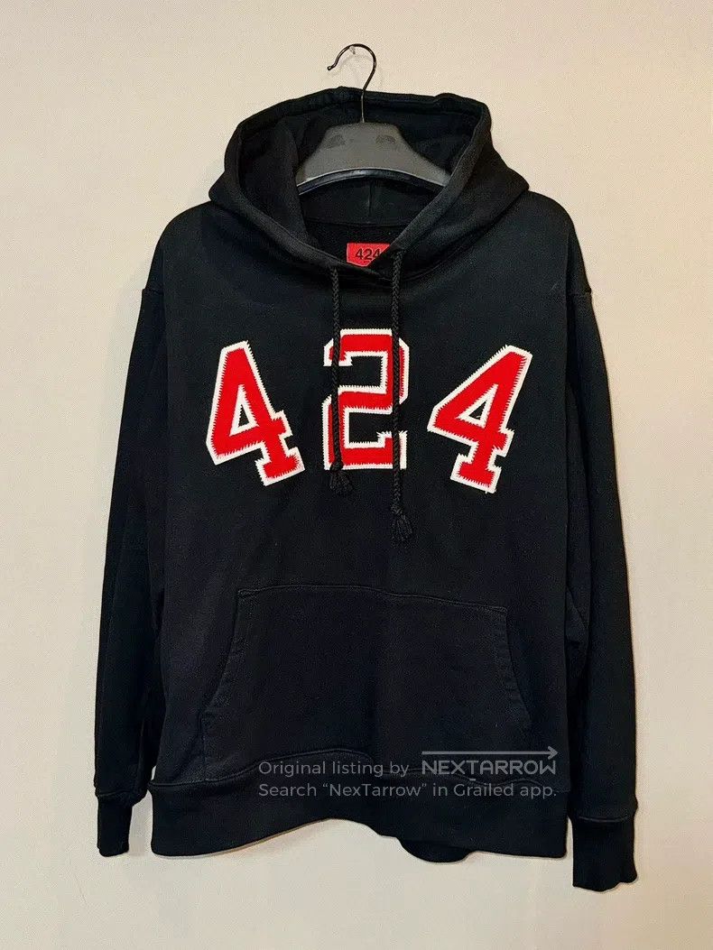 424 424 Embroidered Hoodie Size US XL / EU 56 / 4 - 1 Thumbnail