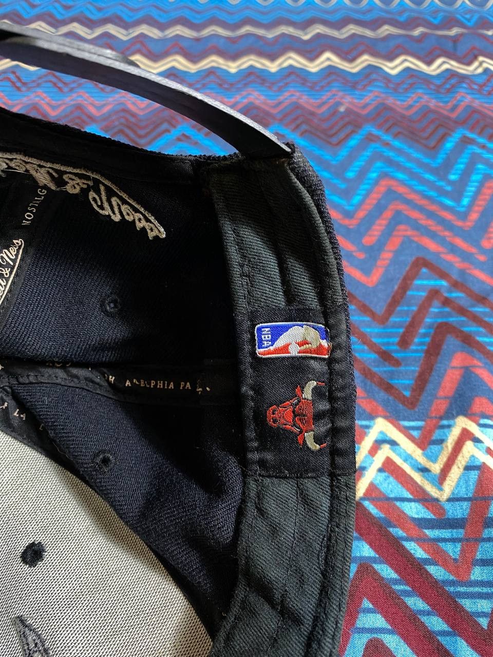 NBA CHICAGO BULLS NBA MITCHELL & NESS SNAPBACK BLACK Size ONE SIZE - 4 Thumbnail