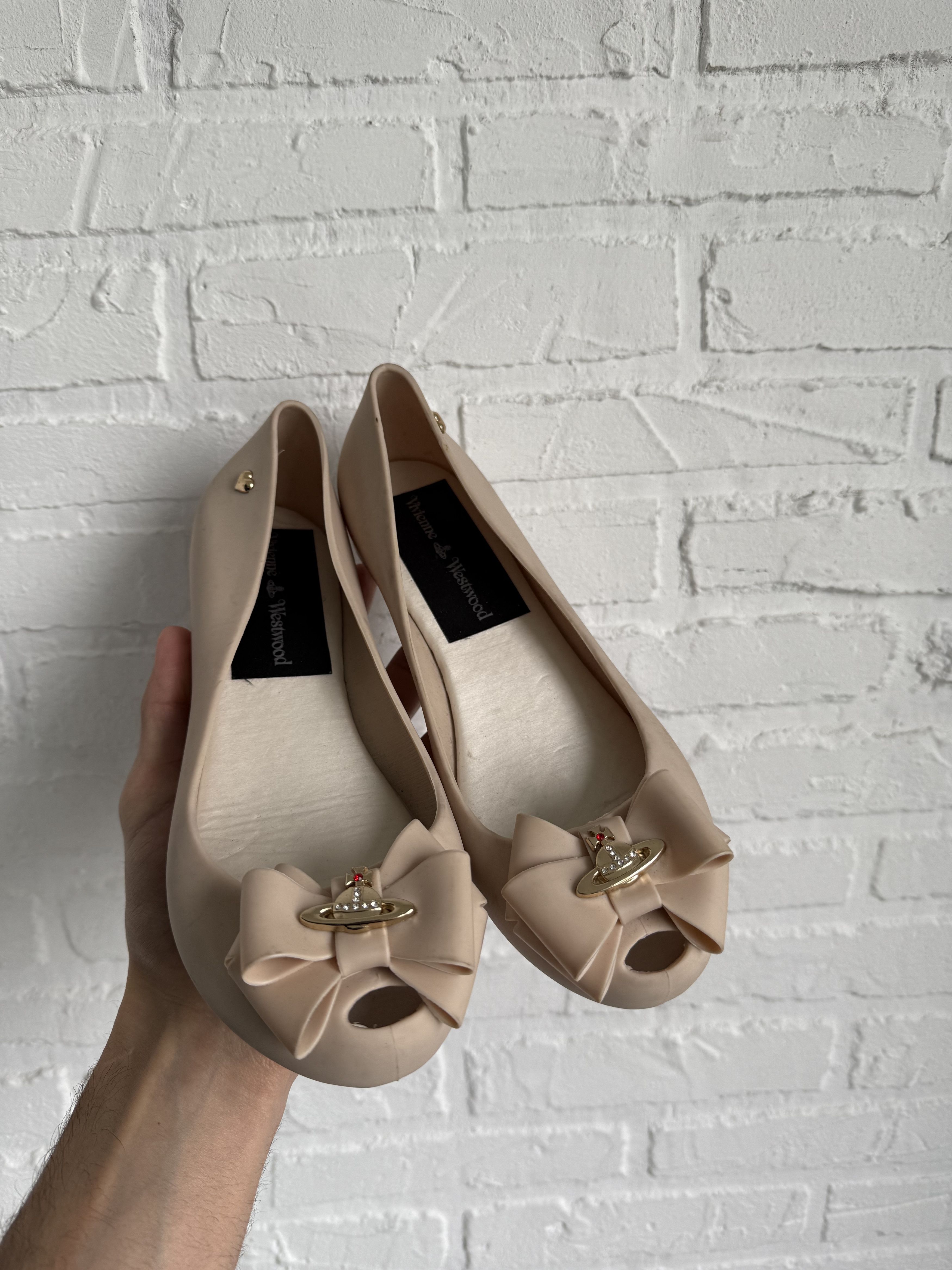 Vivienne Westwood Vivienne Westwood rubber orb flats Size US 8 / IT 38 - 1 Thumbnail