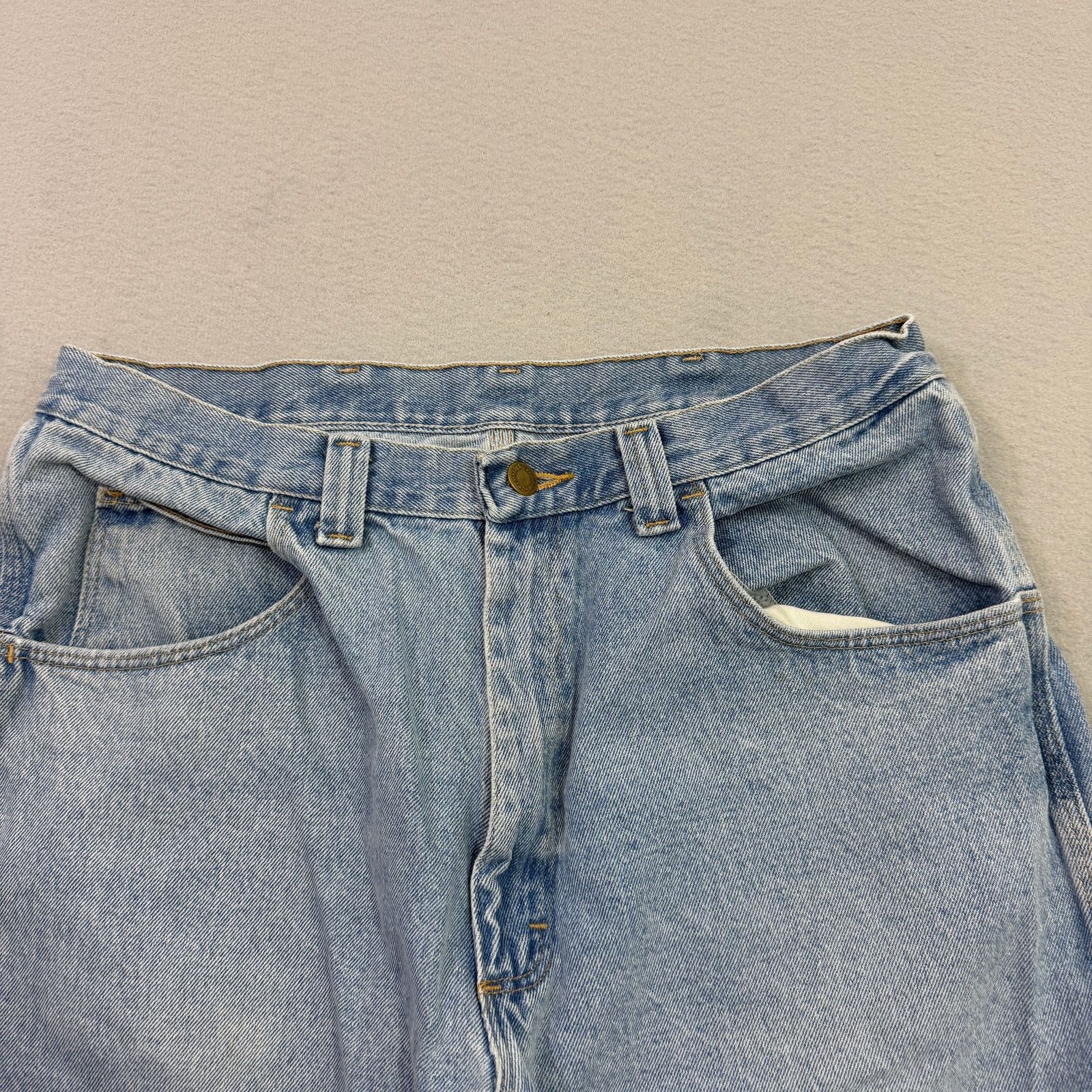 Wrangler Vintage Wrangler Jean Shorts Men's 34 Blue 10" Inseam Jorts Size US 34 / EU 50 - 3 Thumbnail